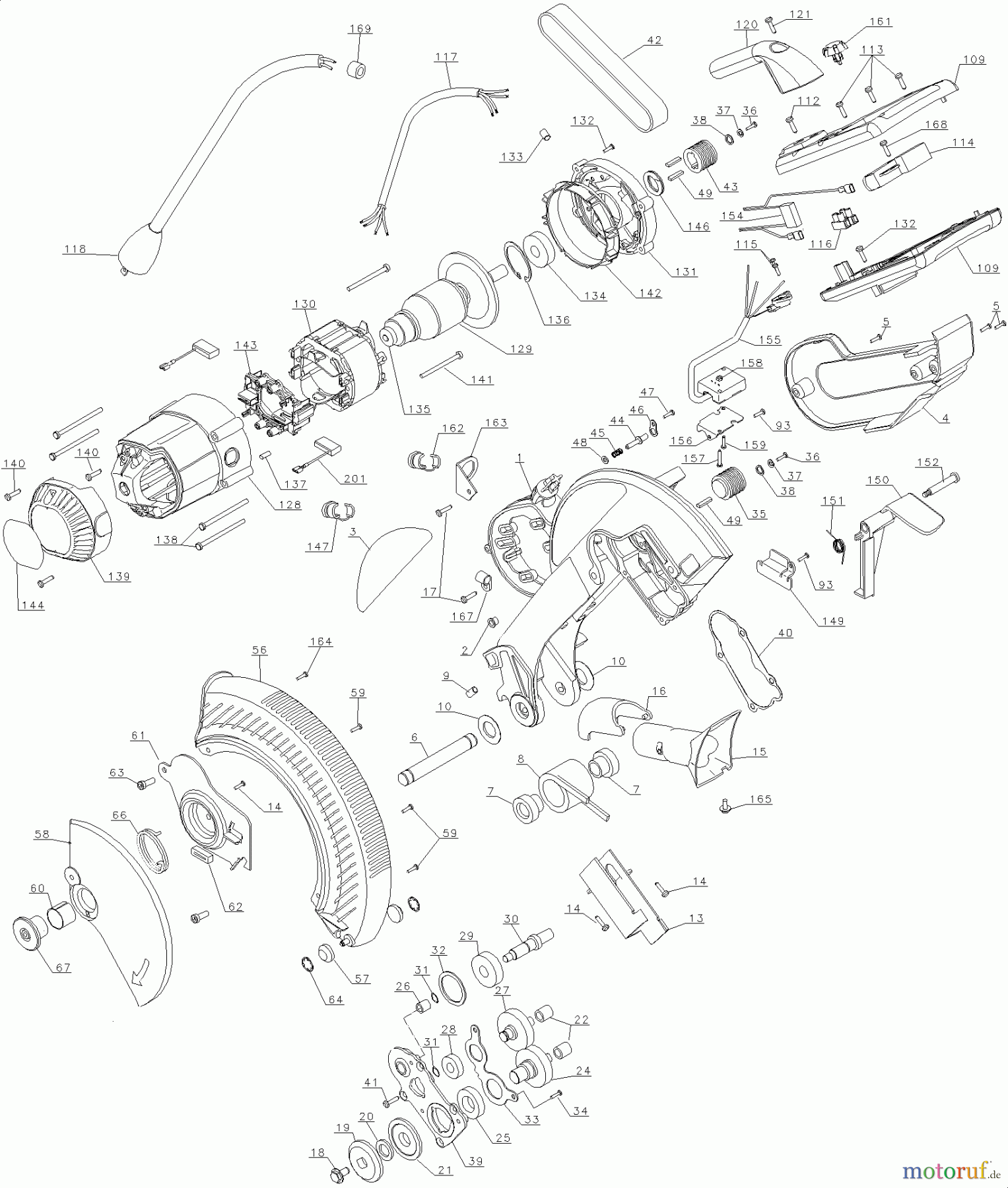  DEWALT Divers 305MM MITRE SAW DW706E Seite 1