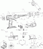 DEWALT CDLS DRILLS 18V AKKU-BOHRMASCHINE DW988KQ Ersatzteile Seite 1
