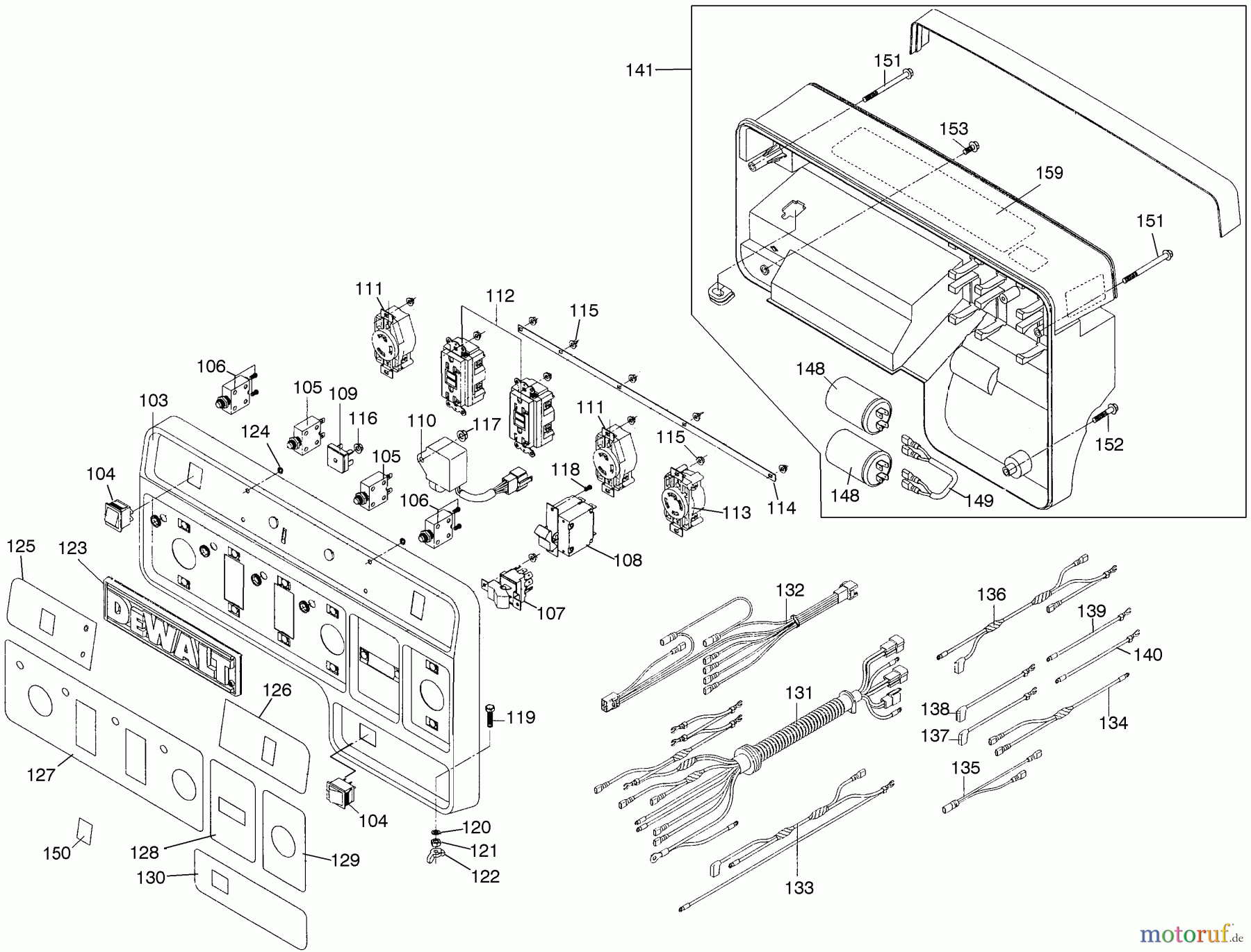 DEWALT Benzin Produkte Generatoren 6000W GAS GENERATOR DG6000 Seite 2