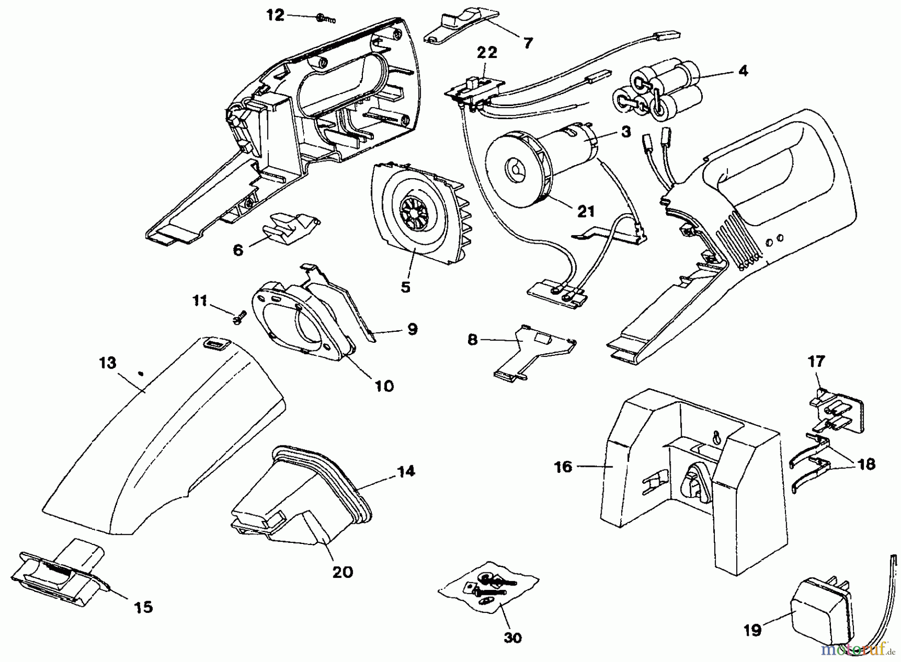  BLACK+DECKER HAUSHALT REINIGUNG POWER MAX DRY VAC DB3000 Seite 1