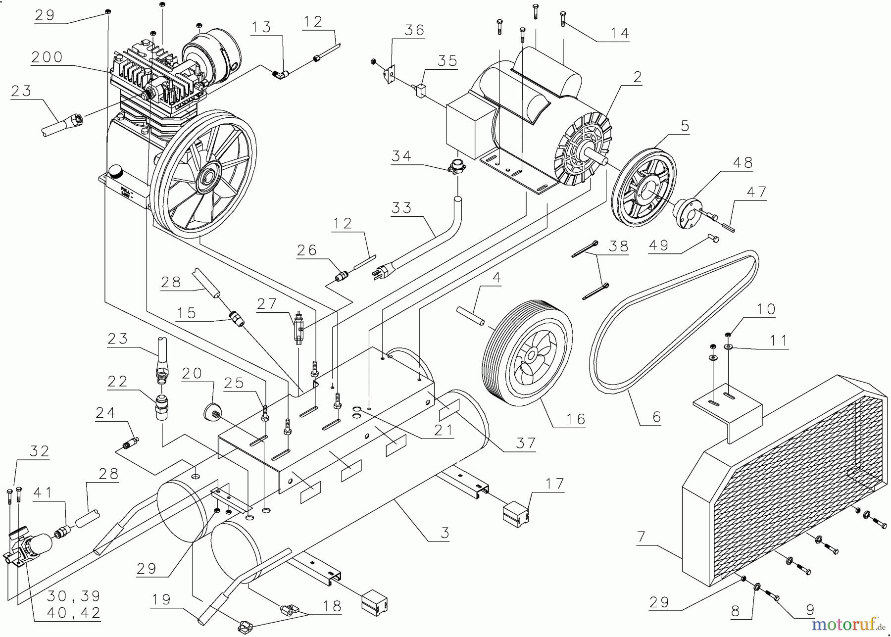DEWALT SCHNURLOS-SONSTIGES 2 HP 8 GAL COMPRESSOR D55180 Seite 2