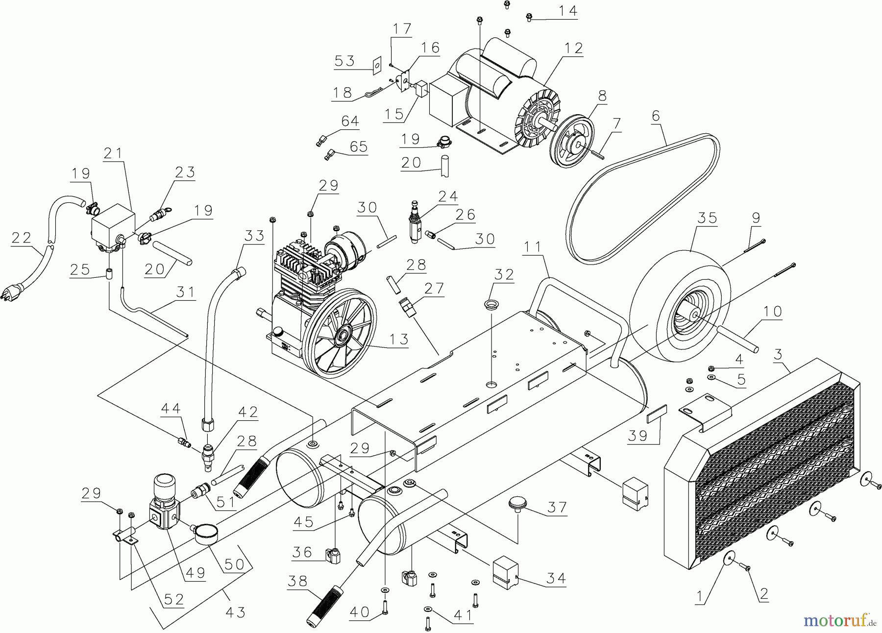 DEWALT SCHNURLOS-SONSTIGES COMPRESSOR 1.5 HP 8 GAL D D55570 Seite 2