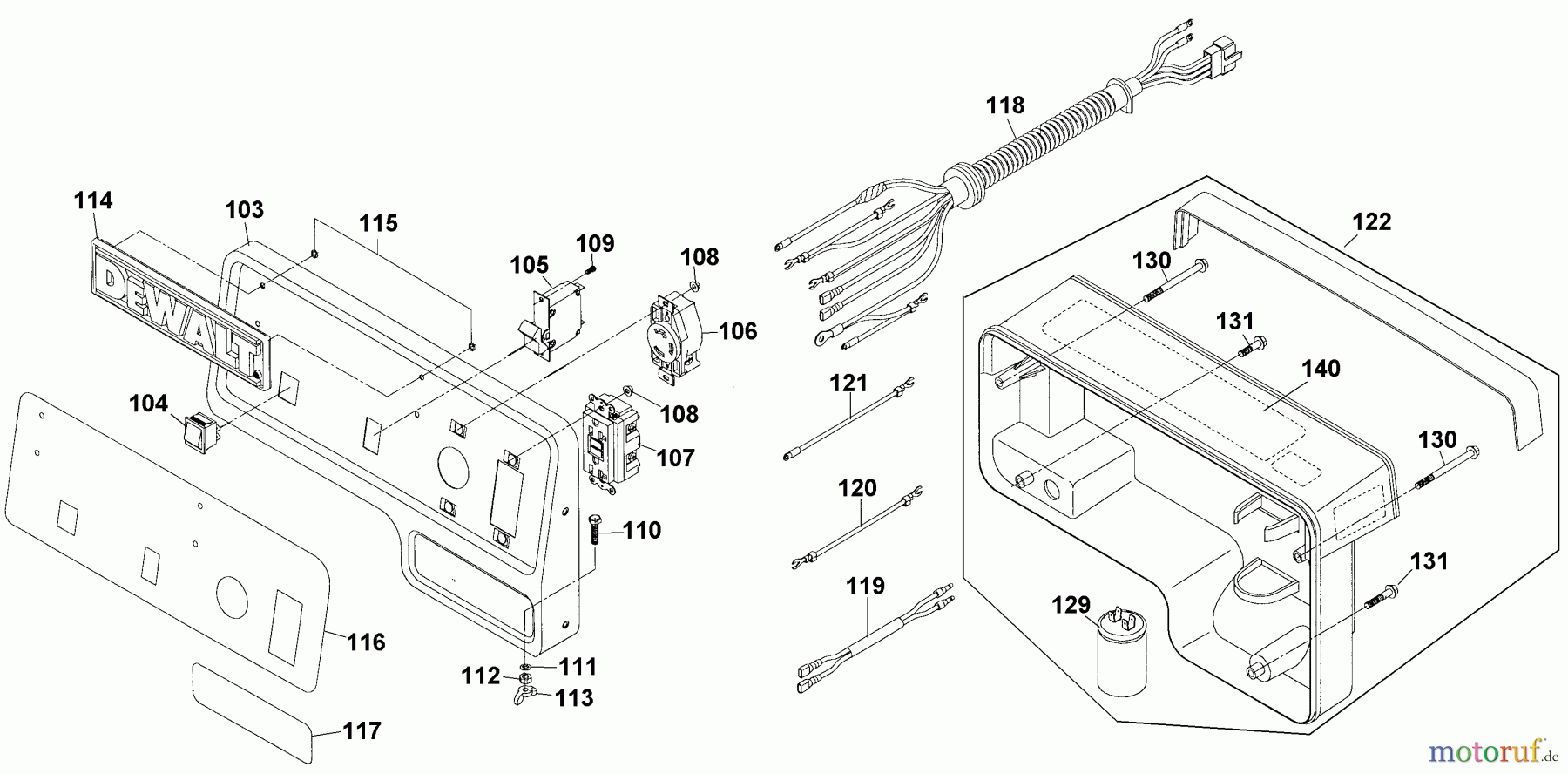  DEWALT Benzin Produkte Generatoren 2900W GAS GENERATOR DG2900 Seite 2