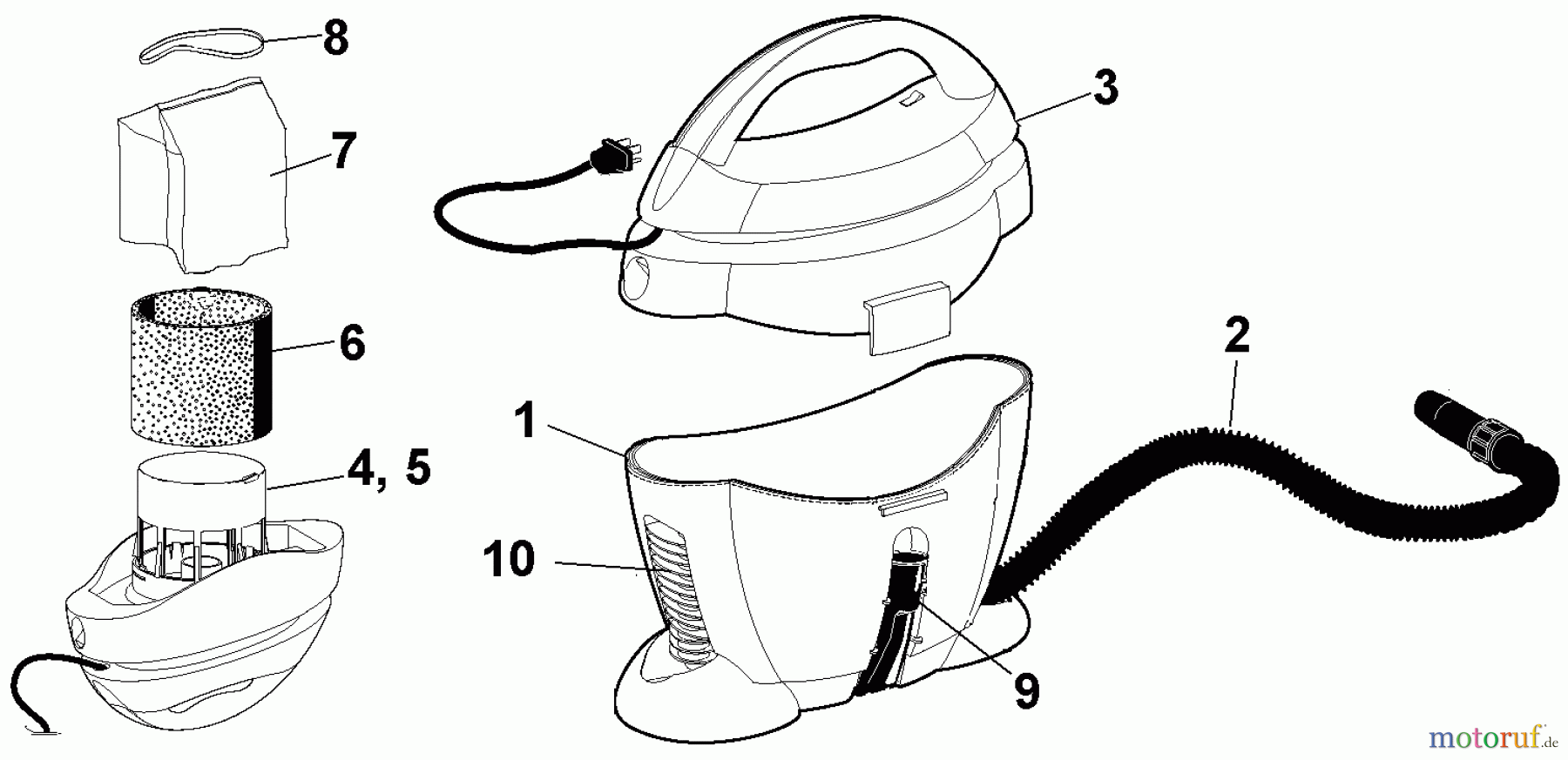 BLACK+DECKER HAUSHALT REINIGUNG UTILITY VAC- 2 GALLON UV200 Seite 1