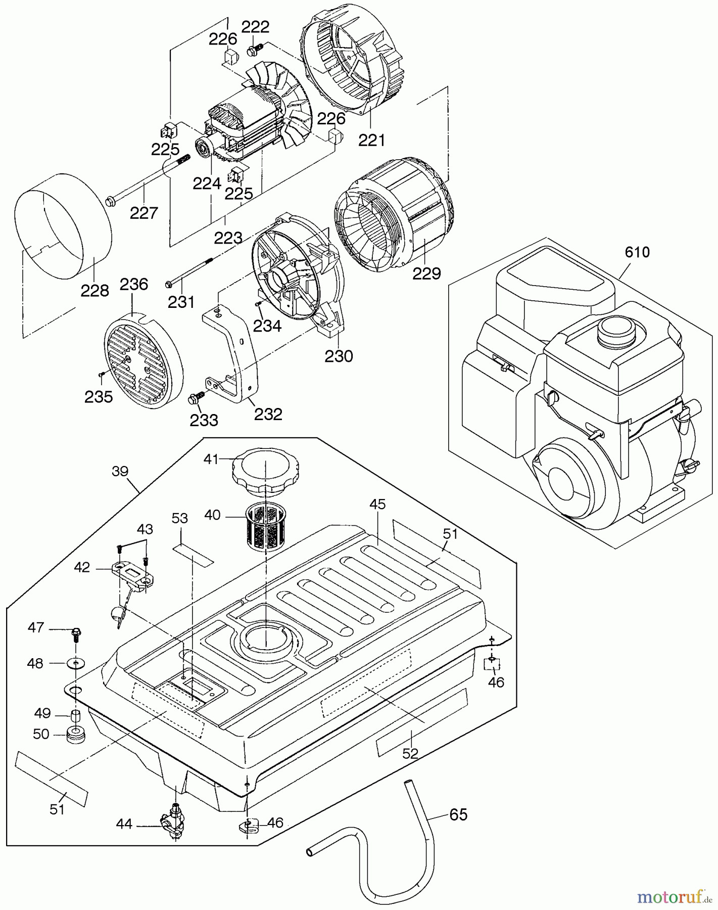 DEWALT Benzin Produkte Generatoren 7000W GAS GENERATOR DG7000E Seite 4