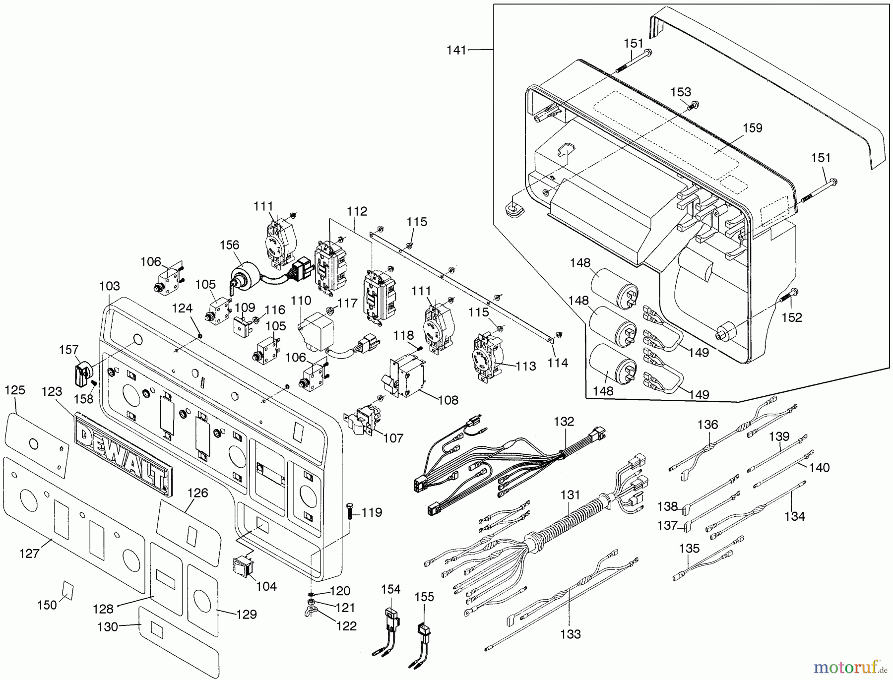  DEWALT Benzin Produkte Generatoren 7000W GAS GENERATOR DG7000E Seite 6