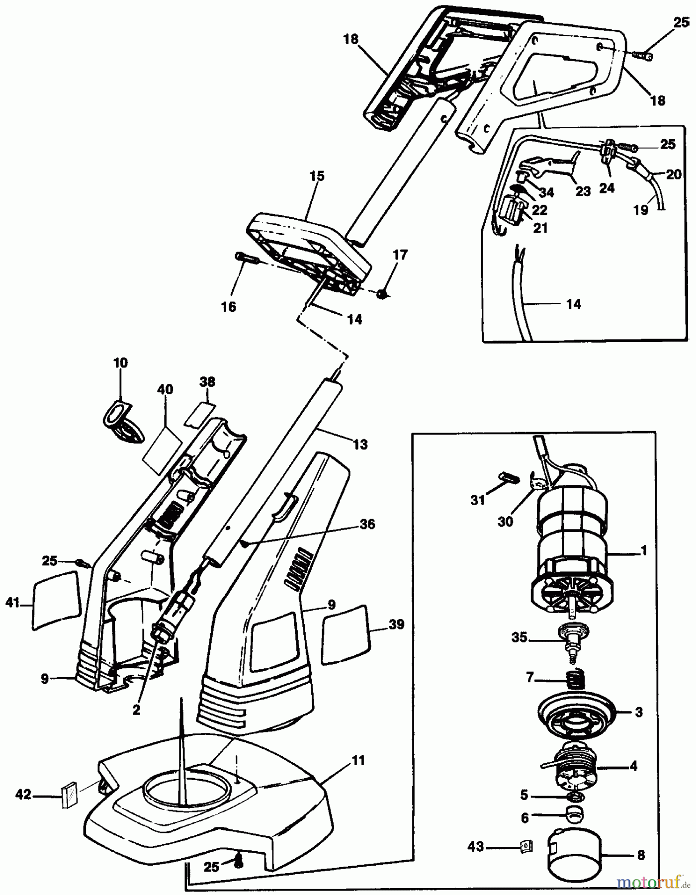 BLACK+DECKER Divers 10 ST.TRIMMER GL400 Seite 1