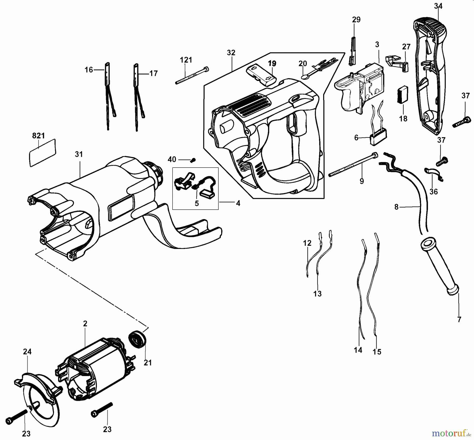 DEWALT Bohrhämmer Bohrhämmer SDS-PLUS HAMMER D25203K Seite 2