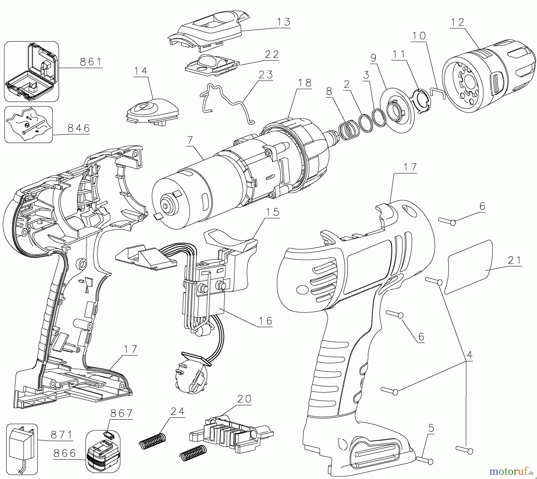 BLACK+DECKER Divers AKKU-BOHRMASCHINE FS1202D Seite 1