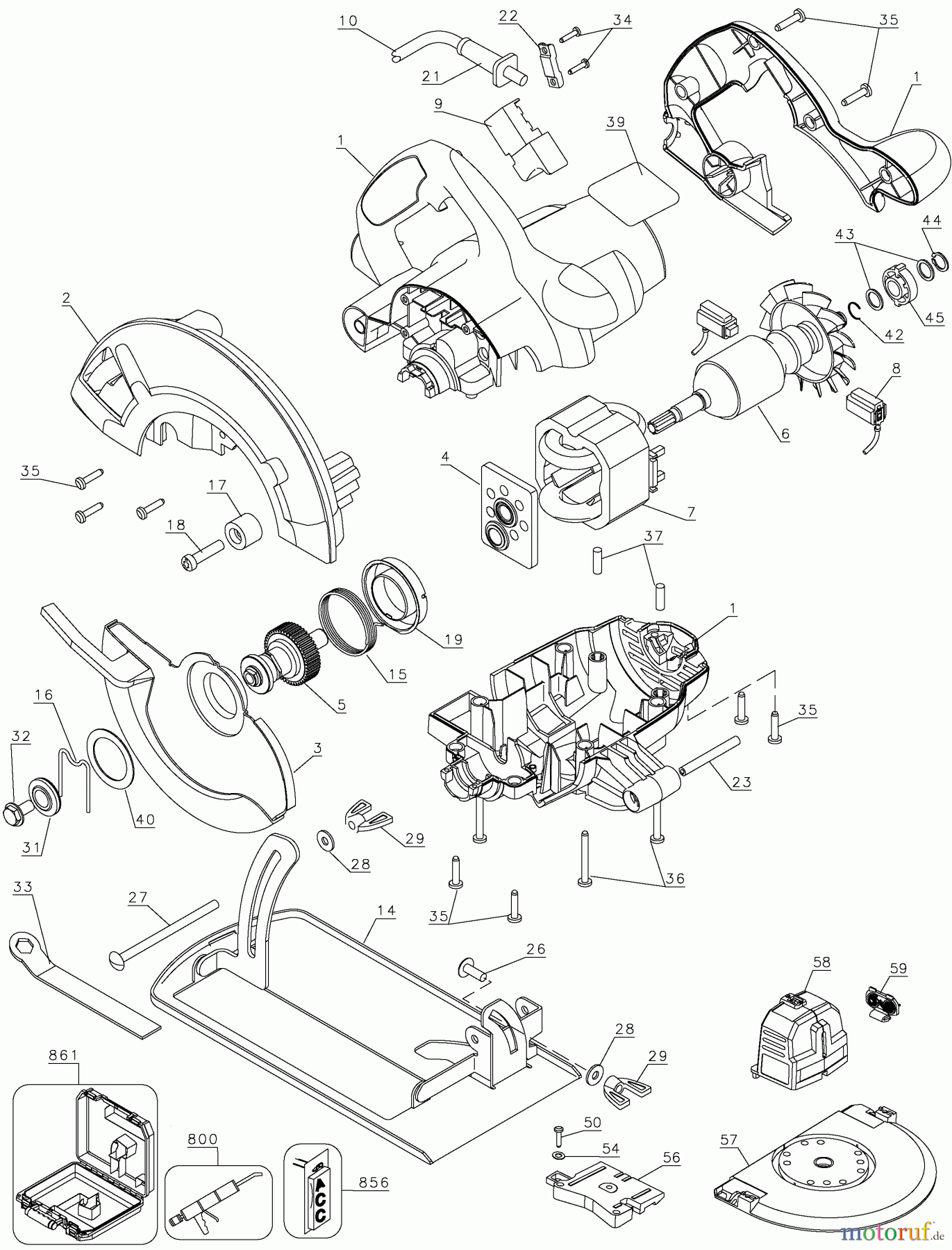  BLACK+DECKER Divers 12A CIRCULAR SAW CS1000L Seite 1