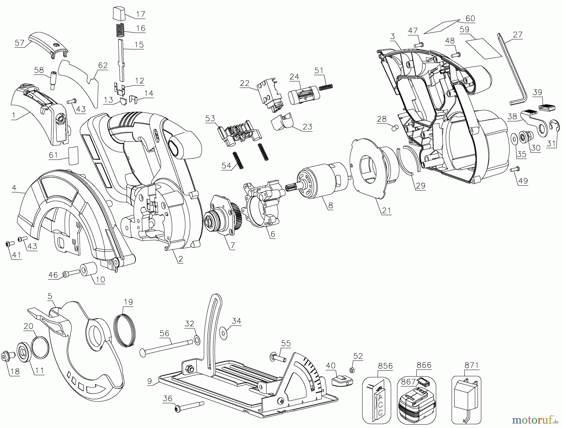 BLACK+DECKER Divers 18V CIRC SAW/LASER FS1807CS Seite 1