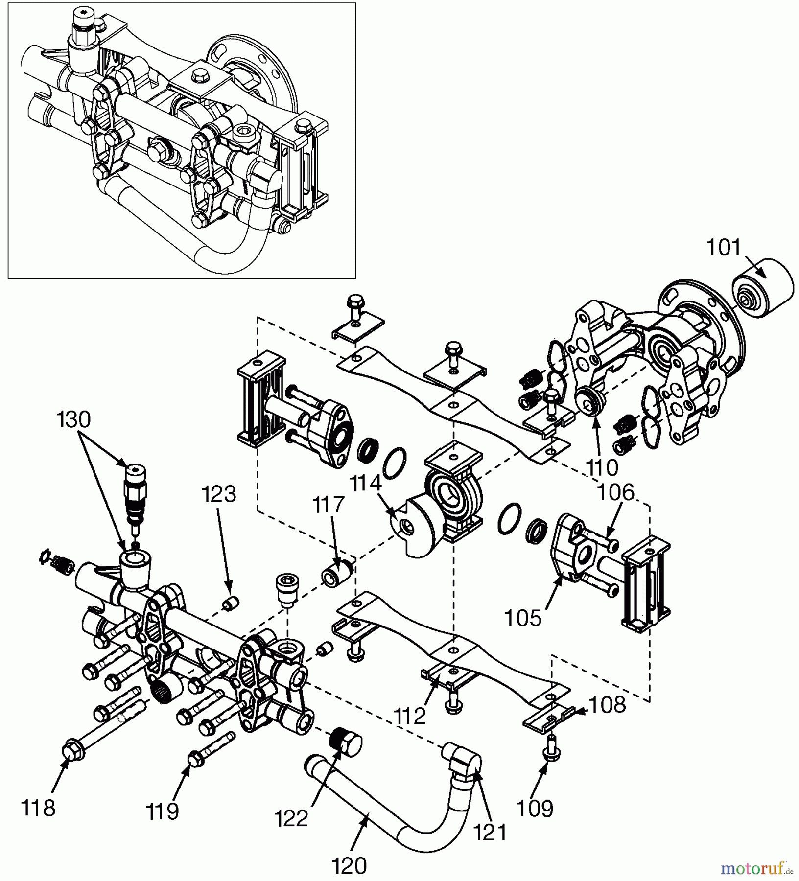 OEM Black und Decker Divers 2600 PSI PRESSURE WASHER XR2625 Seite 2