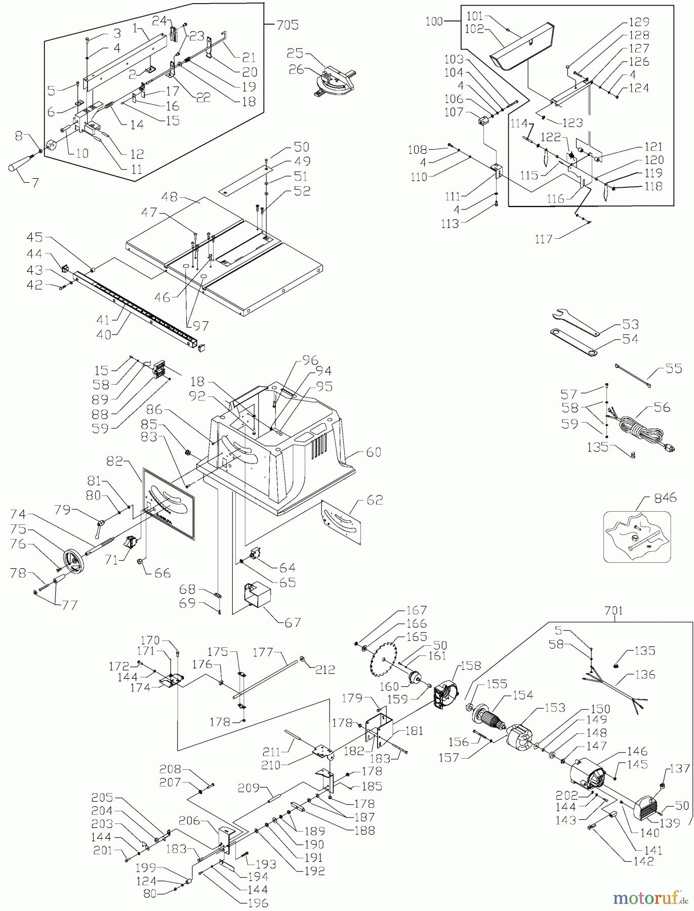 BLACK+DECKER Divers 10 TABLE SAW FS210LS Seite 1