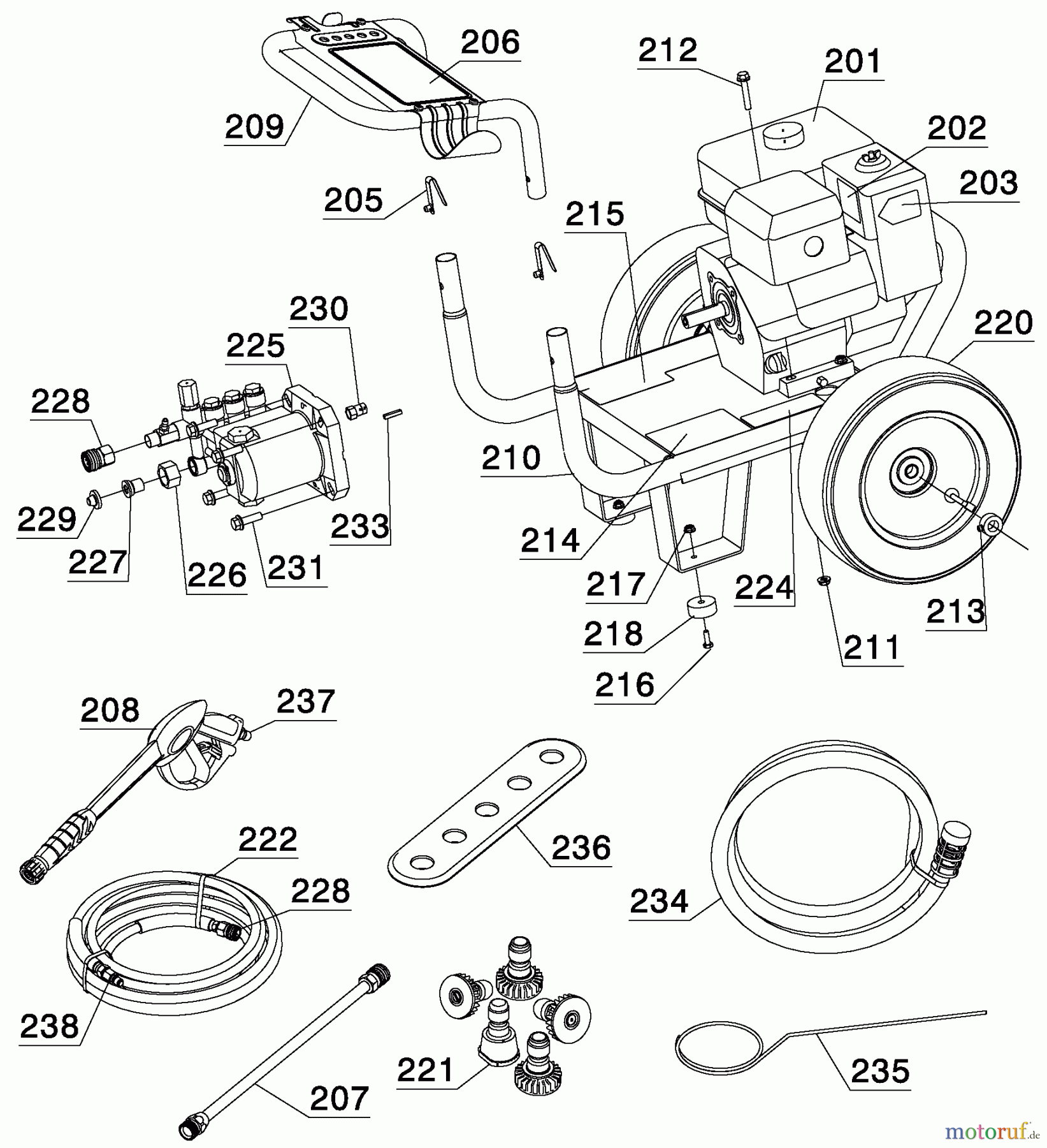  DEWALT Divers GAS PRESSURE WASHER DP2800A Seite 5