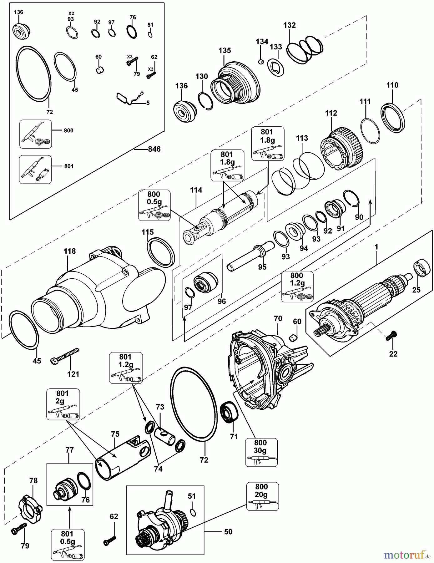 DEWALT Bohrhämmer Bohrhämmer SDS-PLUS DREHHAMMER D25211K Seite 2