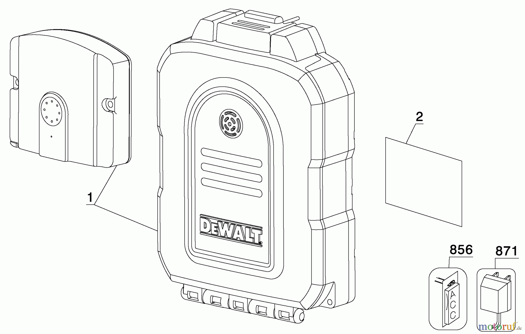 DEWALT Divers EXTENDED RUNTIME DS505K Seite 1