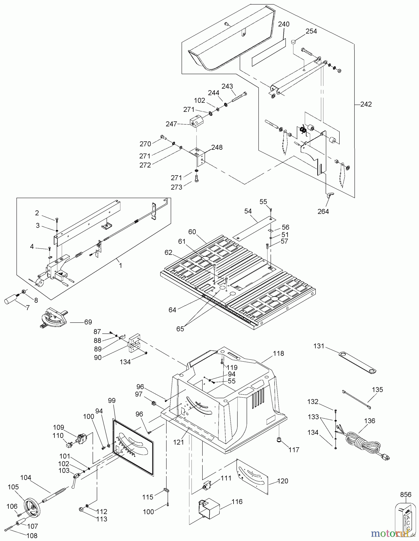  BLACK+DECKER Divers 10 PORT.TABLE SAW BD200SD-CACT Seite 1