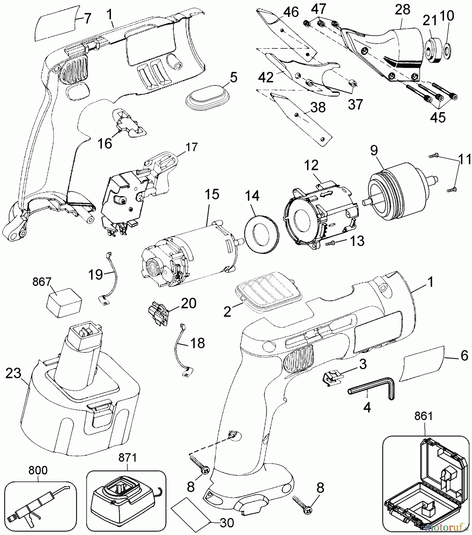 DEWALT METALLBEARBEITUNG SCHEREN & NIBBLER 20133 DW941K-2 Seite 1