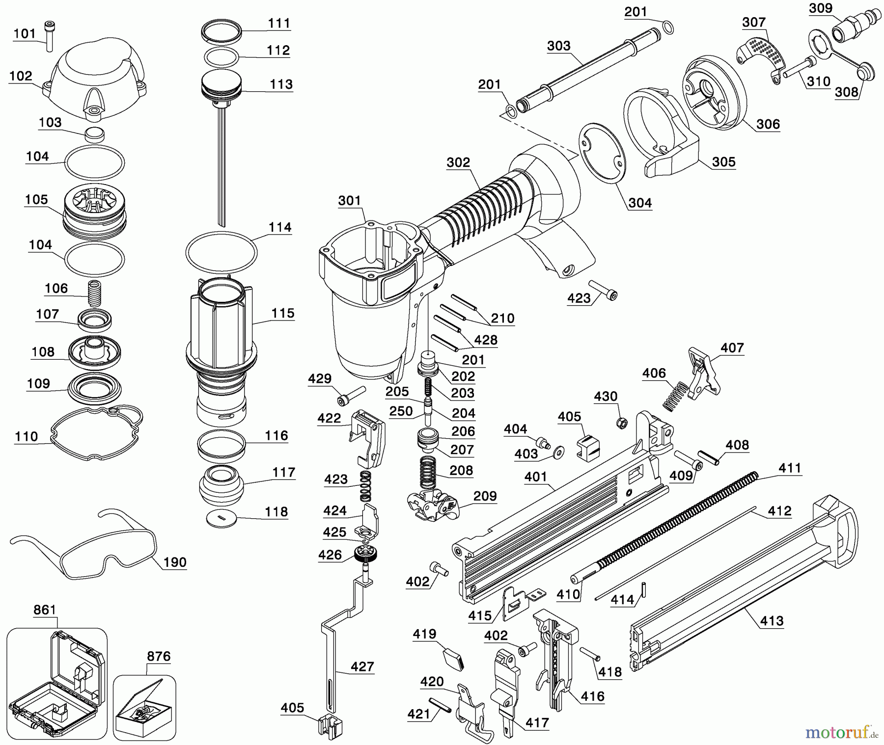 PORTER CABLE Divers 53445 BN138 Seite 1