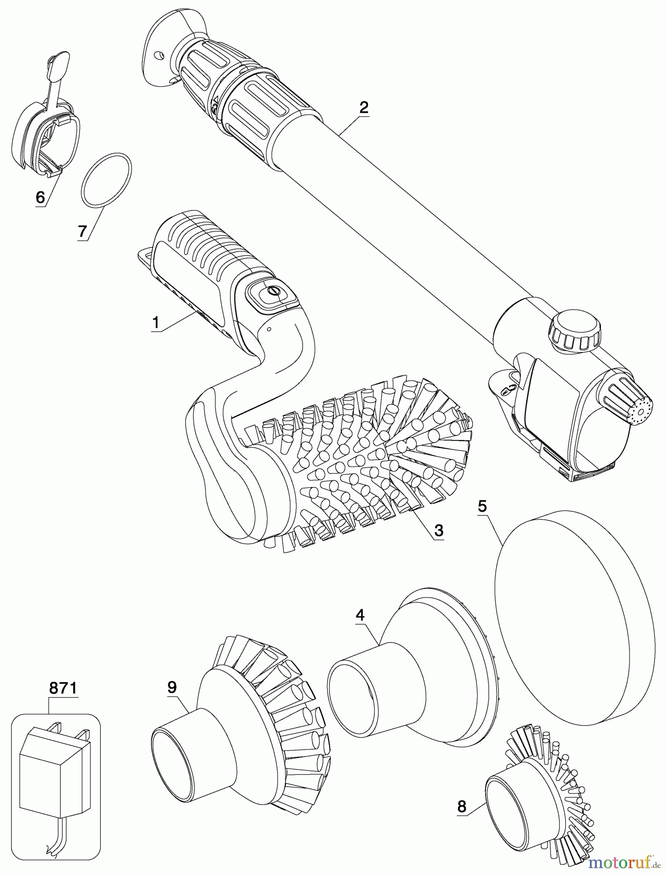 BLACK+DECKER HAUSHALT REINIGUNG GEN 3 SCUMBUSTER W/HANDLE S700E Seite 1