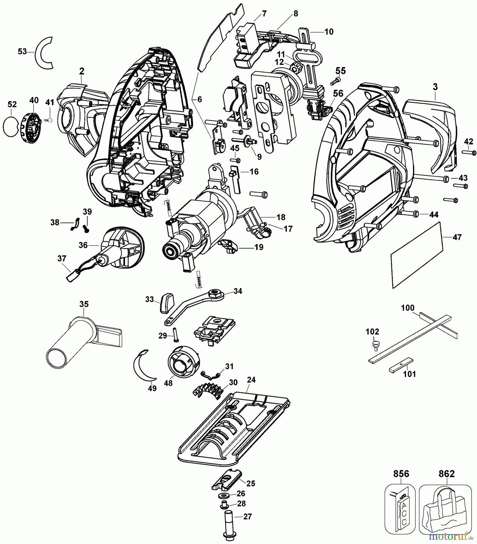 BLACK+DECKER Divers Jig Saw JS615 Seite 1