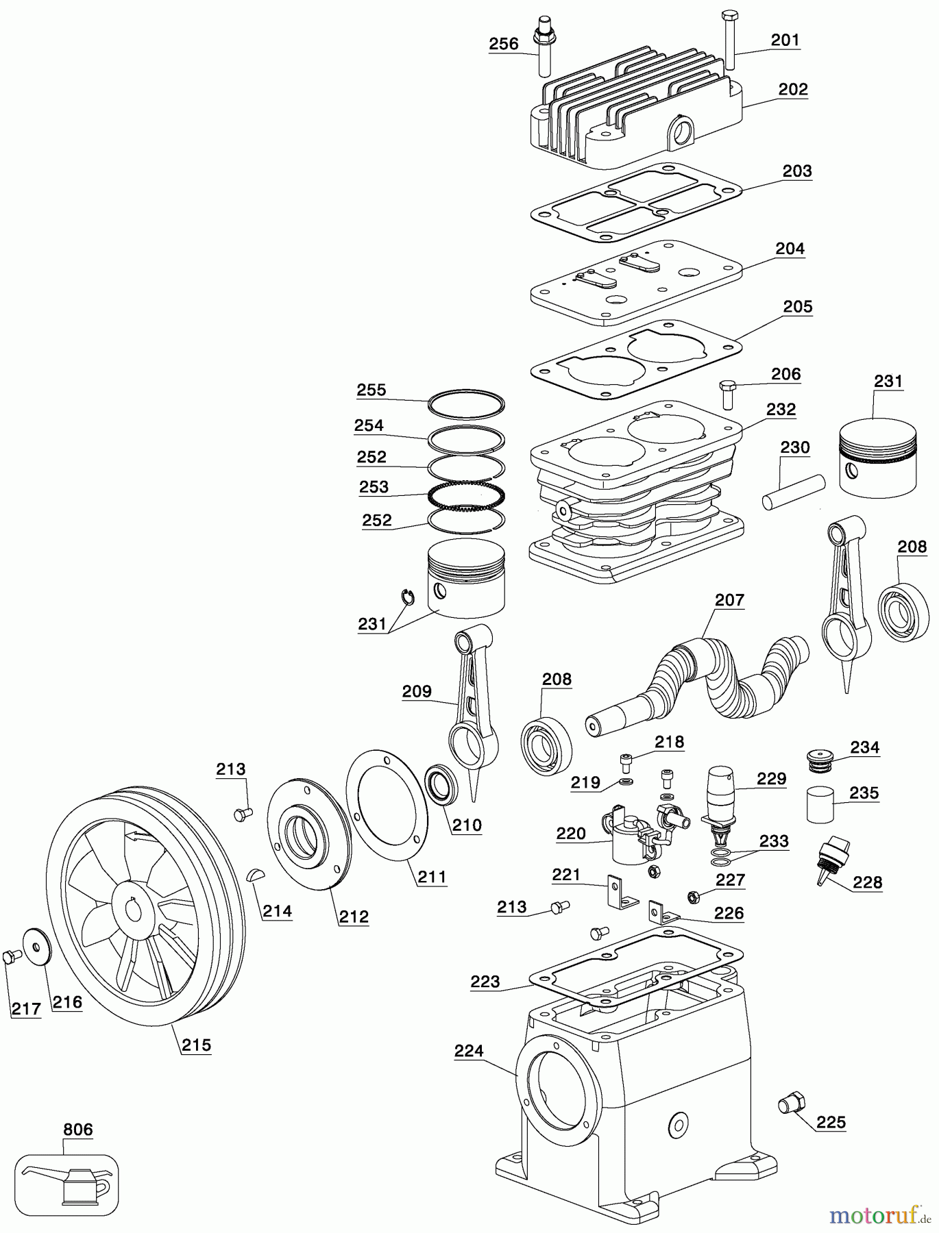  DEWALT SCHNURLOS-SONSTIGES 4HP 10G COMPRESSOR D55394 Seite 2