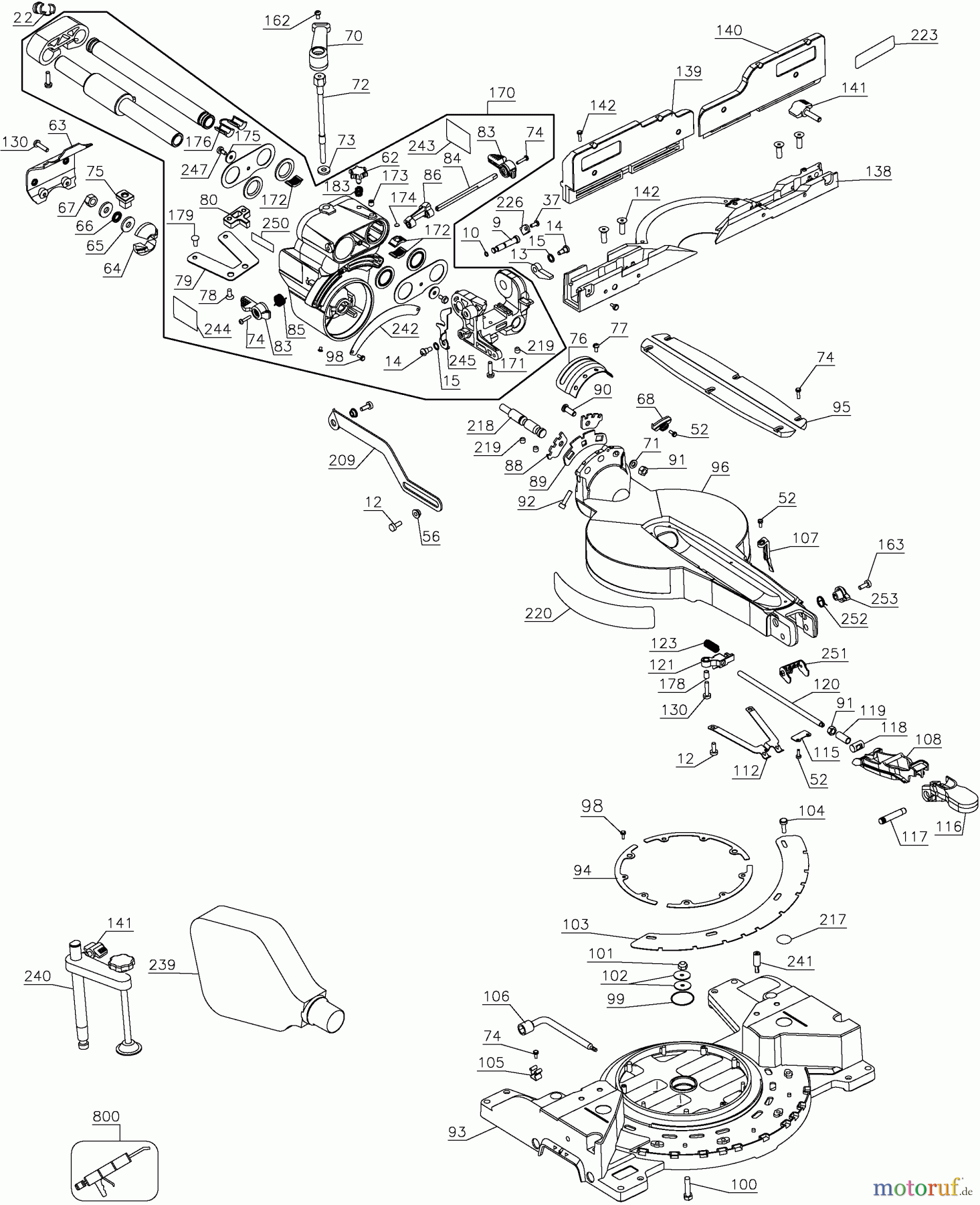  DEWALT HOLZARBEITEN  Gehrungssägen GEHRUNGSSÄGE DW717 Seite 2