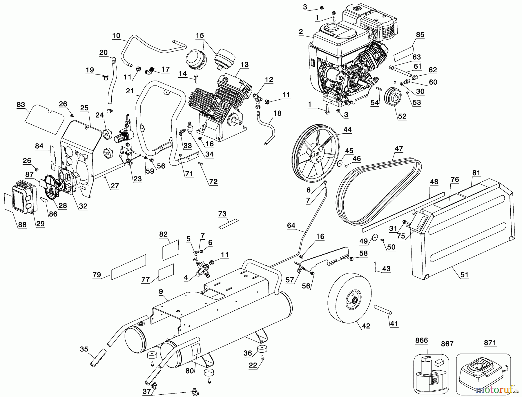 DEWALT SCHNURLOS-SONSTIGES KOMPRESSOR D55690 Seite 2