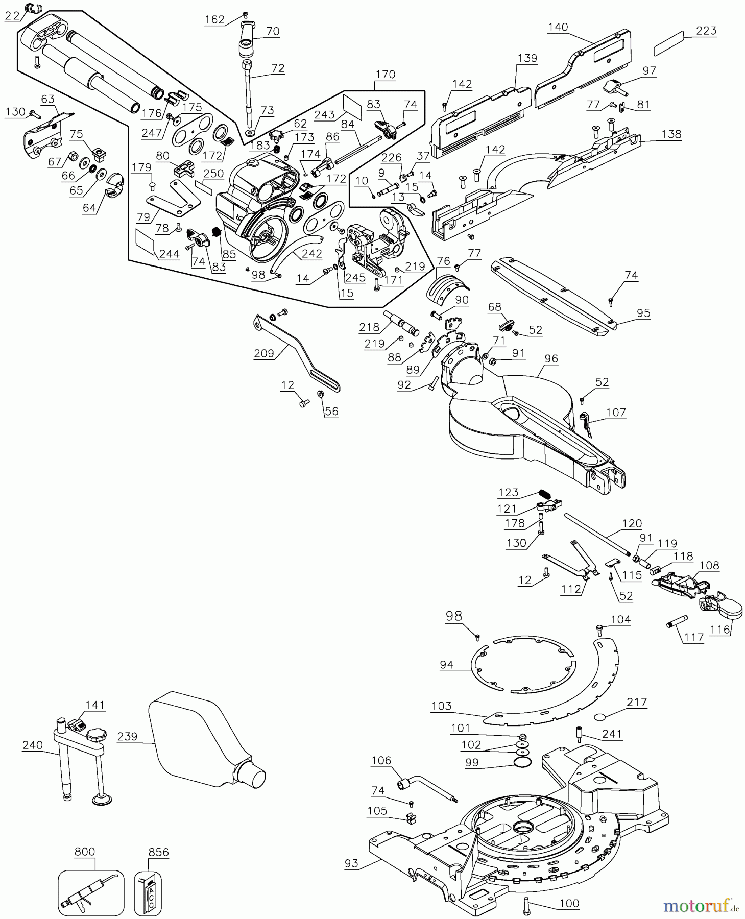  DEWALT HOLZARBEITEN  Gehrungssägen GEHRUNGSSÄGE DW717XPS Seite 2