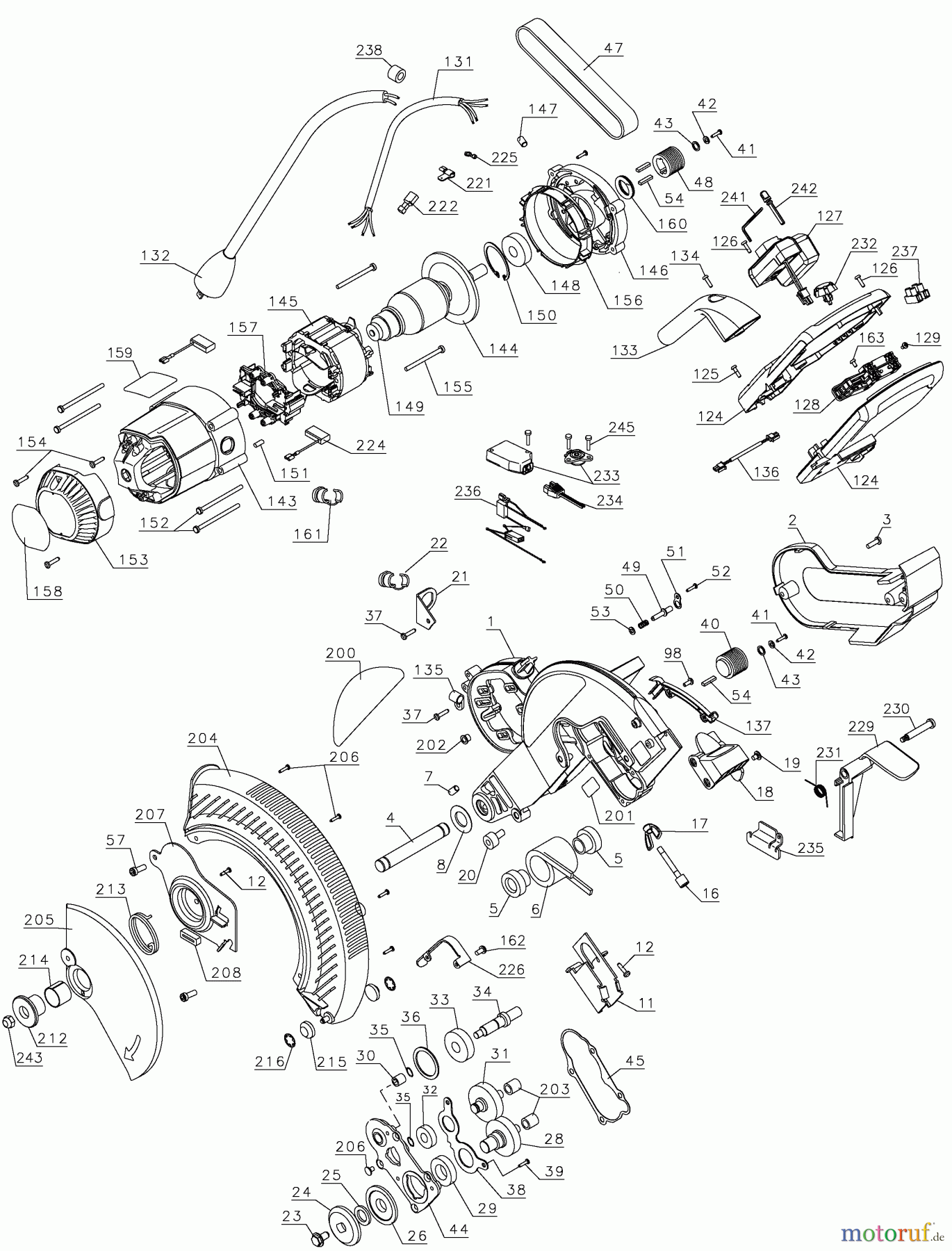 DEWALT HOLZARBEITEN Gehrungssägen GEHRUNGSSÄGE DW718XPS Seite 1