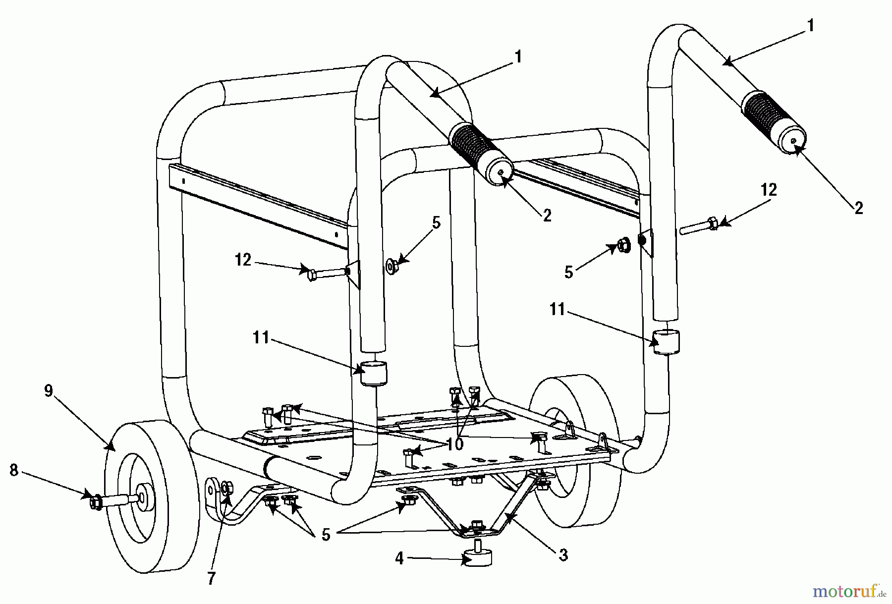 PORTER CABLE Divers KIT WHEEL COMPACT GAP62 Seite 1