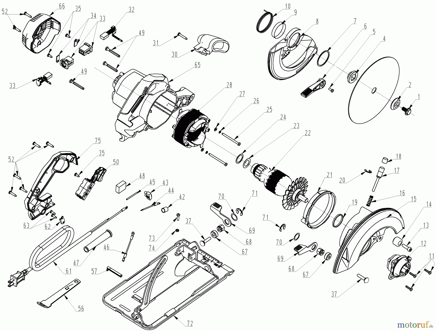 PORTER CABLE Divers KREISSGE PC15TCS Seite 1
