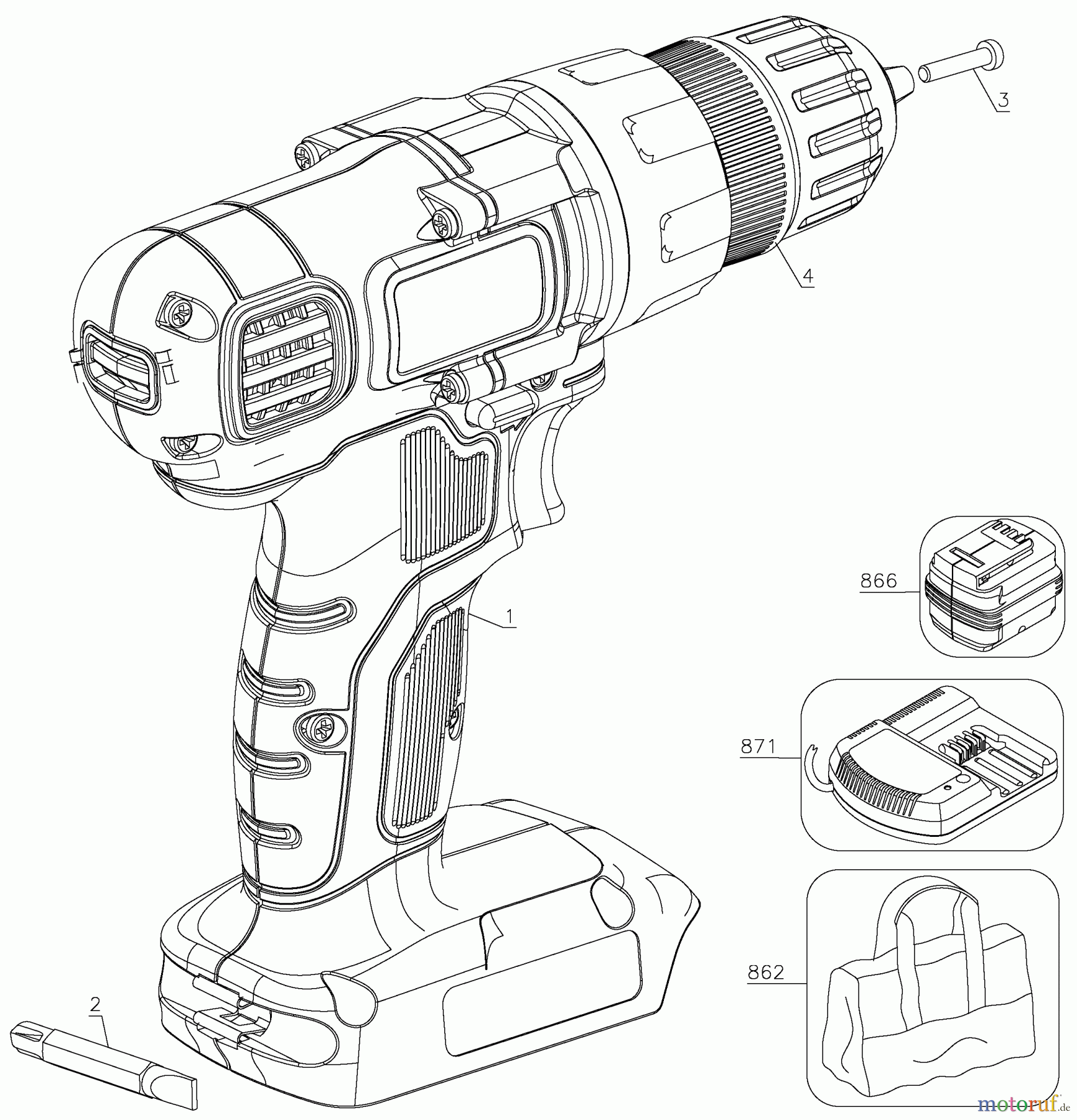 BLACK+DECKER PROFESSIONELL BOHRER, MAGNETBOHRMASCHINE, GEWINDESCHNEIDER 20V LITHIUM PROJECT LDX120PK Seite 1