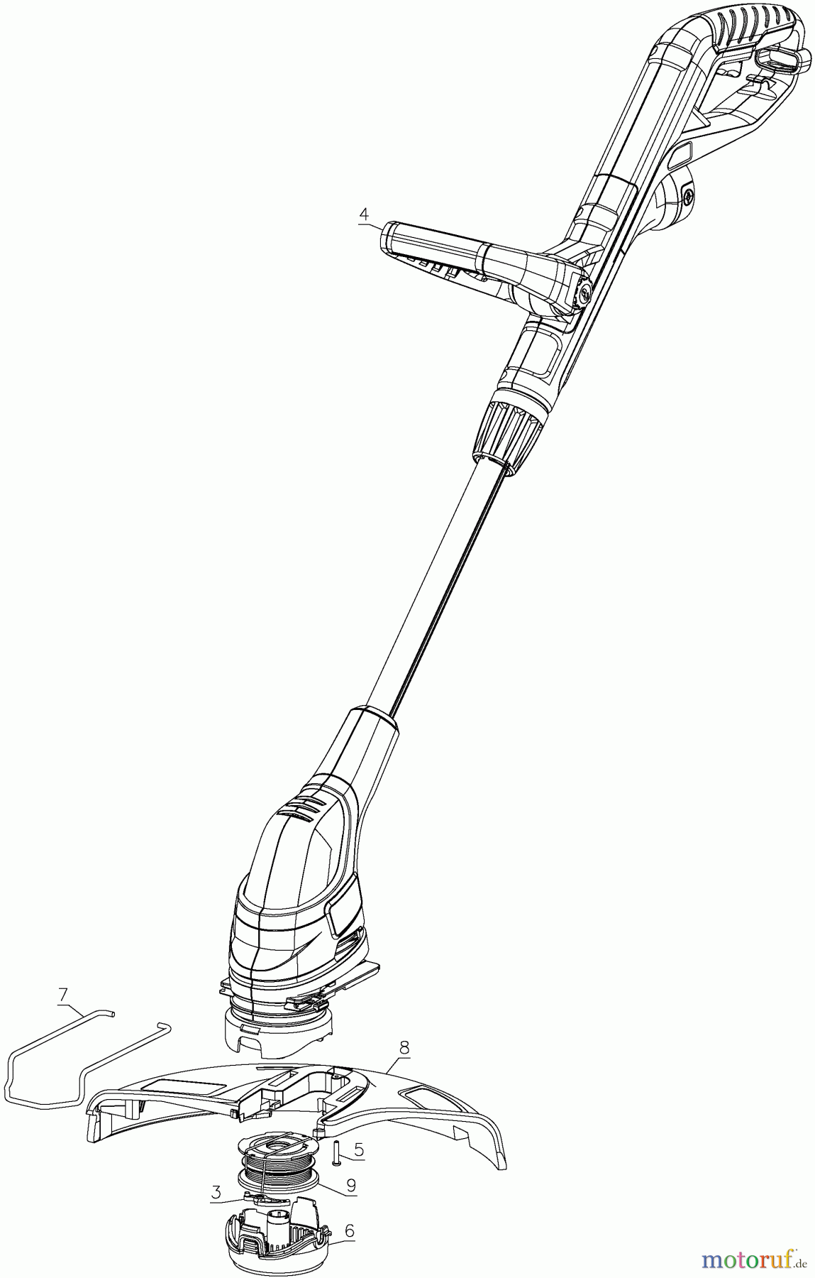  BLACK+DECKER Divers RASENTRIMMER GH710 Seite 1