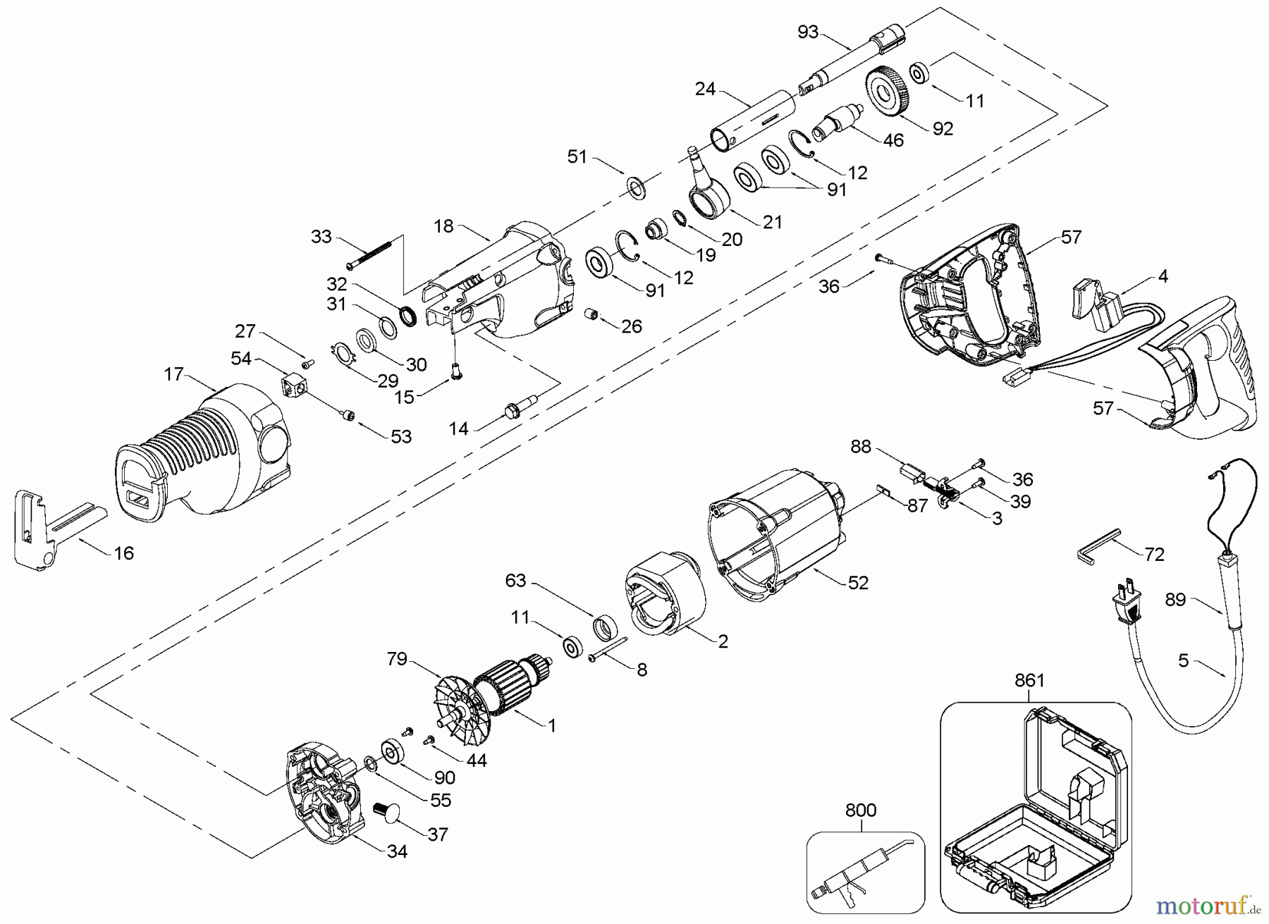  DEWALT METALLBEARBEITUNG SÄGEN TIGER SAW FOR FLEX 307779 Seite 1