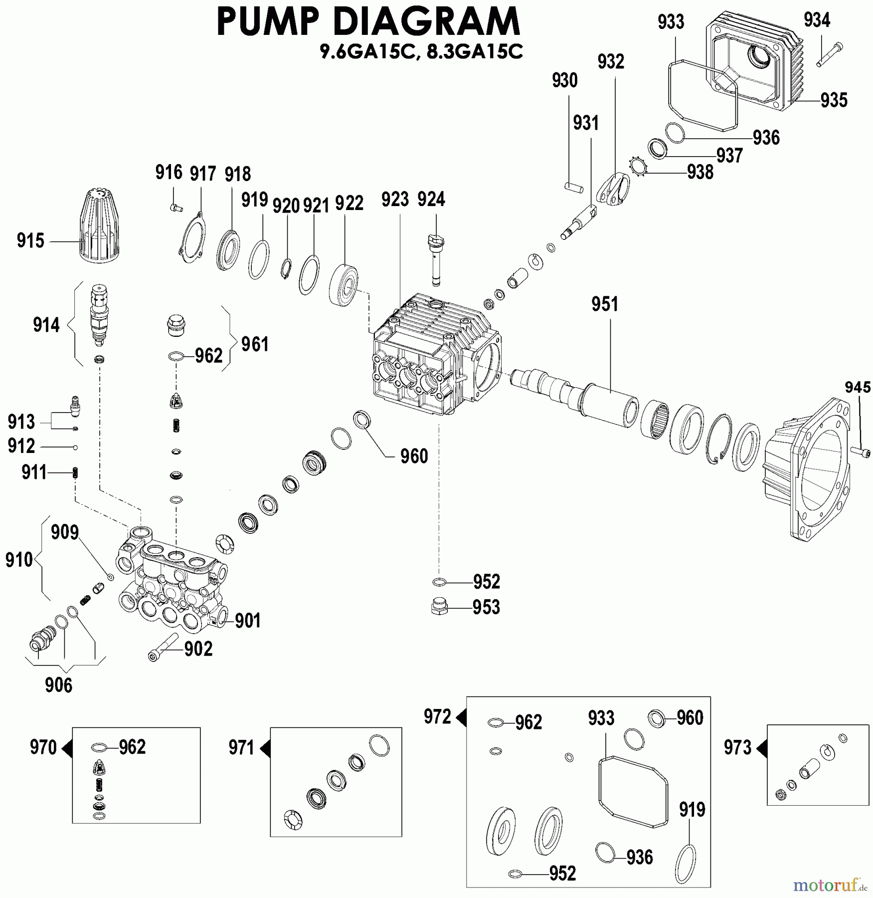  DEWALT Divers GAS PRESSURE WASHER DPW4240 Seite 3