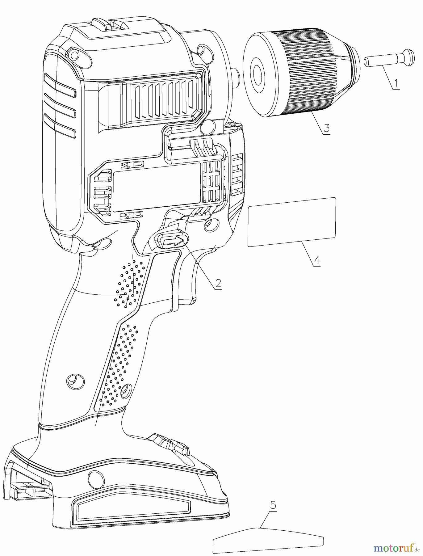 PORTER CABLE Divers CLOSE QUARTER DRILL(18V B PCC520B Seite 1