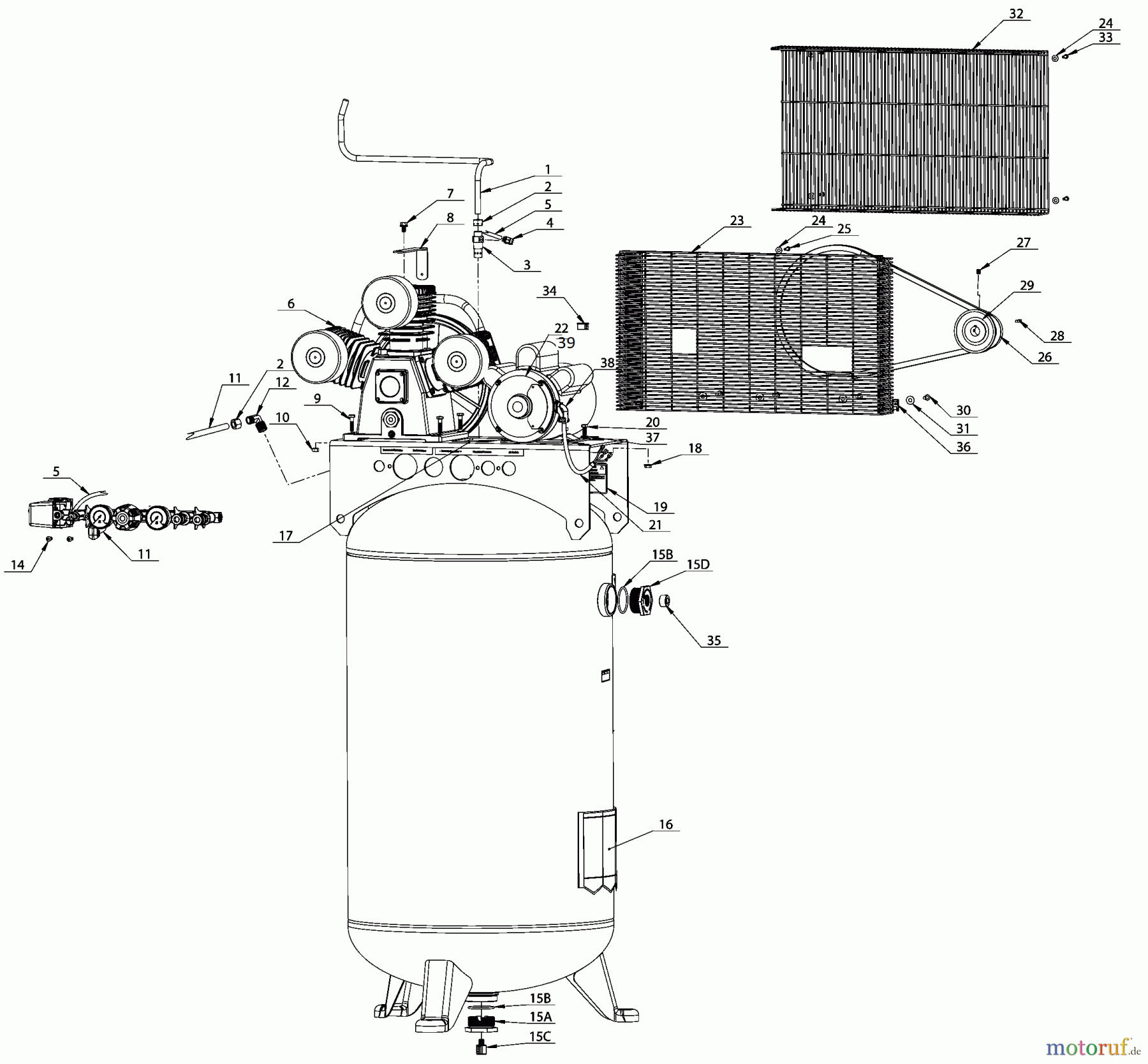 DEWALT Divers AIR COMPRESSOR, 80G DXCMLA4708065 Seite 1