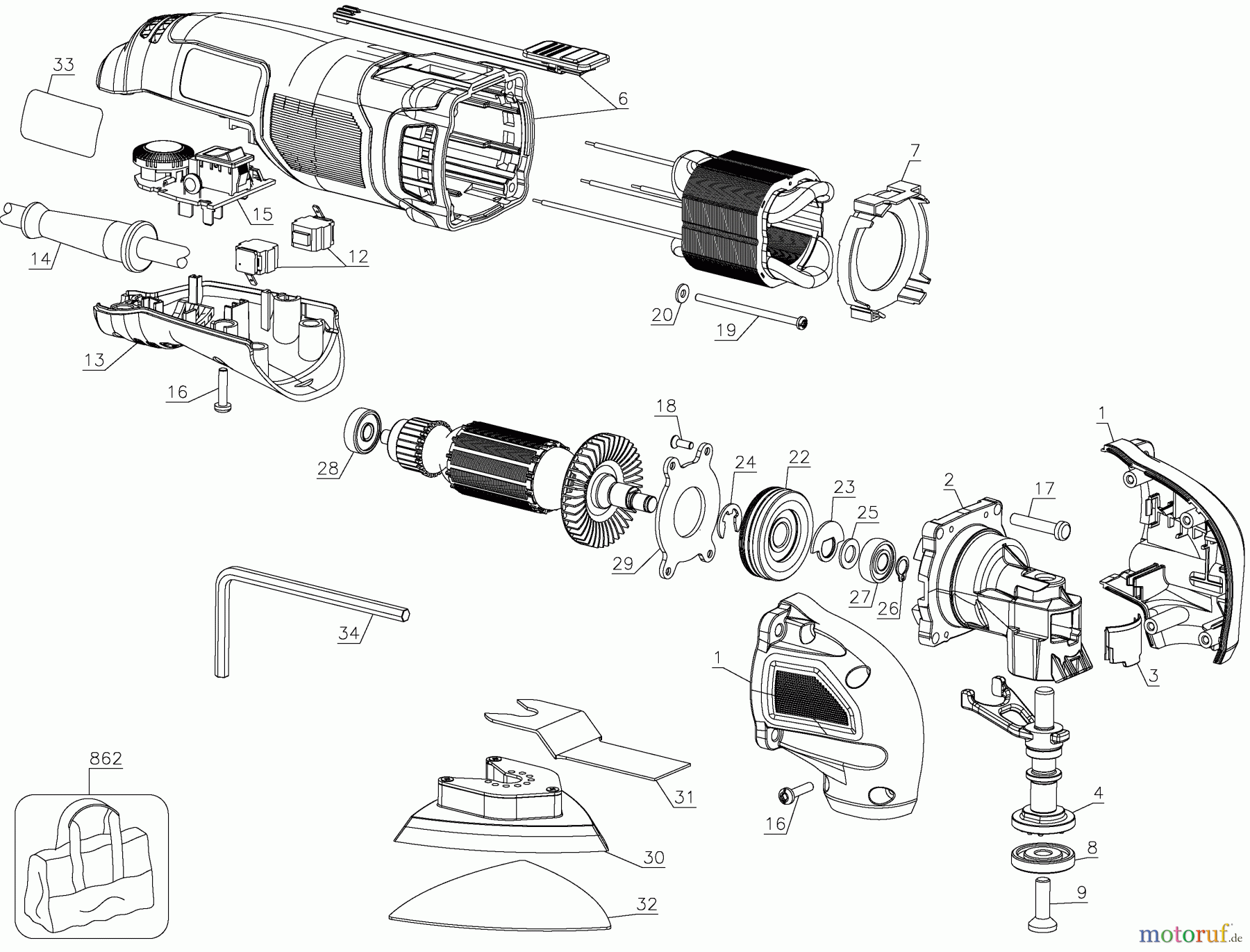 BLACK+DECKER Divers MULTI-TOOL BD200TMT Seite 1