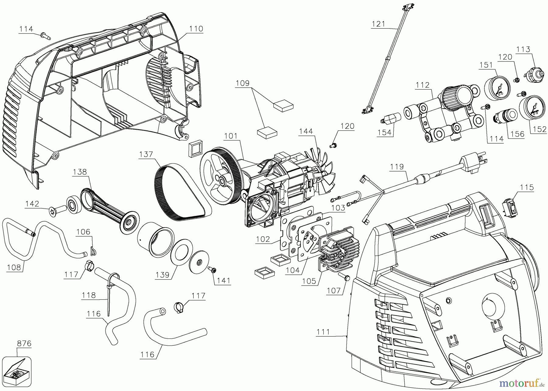  BOSTITCH COMPRESSORS 6G 150PSI COMPRESSOR BTFP02011 Seite 2