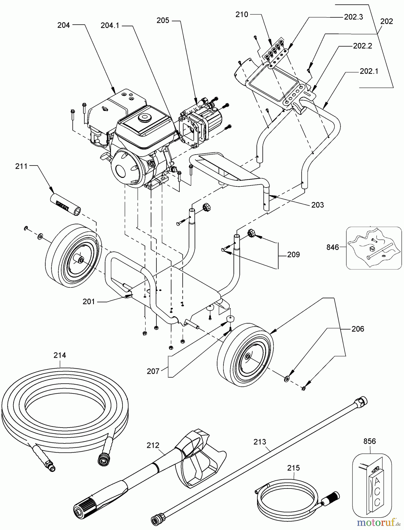  DEWALT Divers GAS PRESSURE WASHER DXPW60604 Seite 1