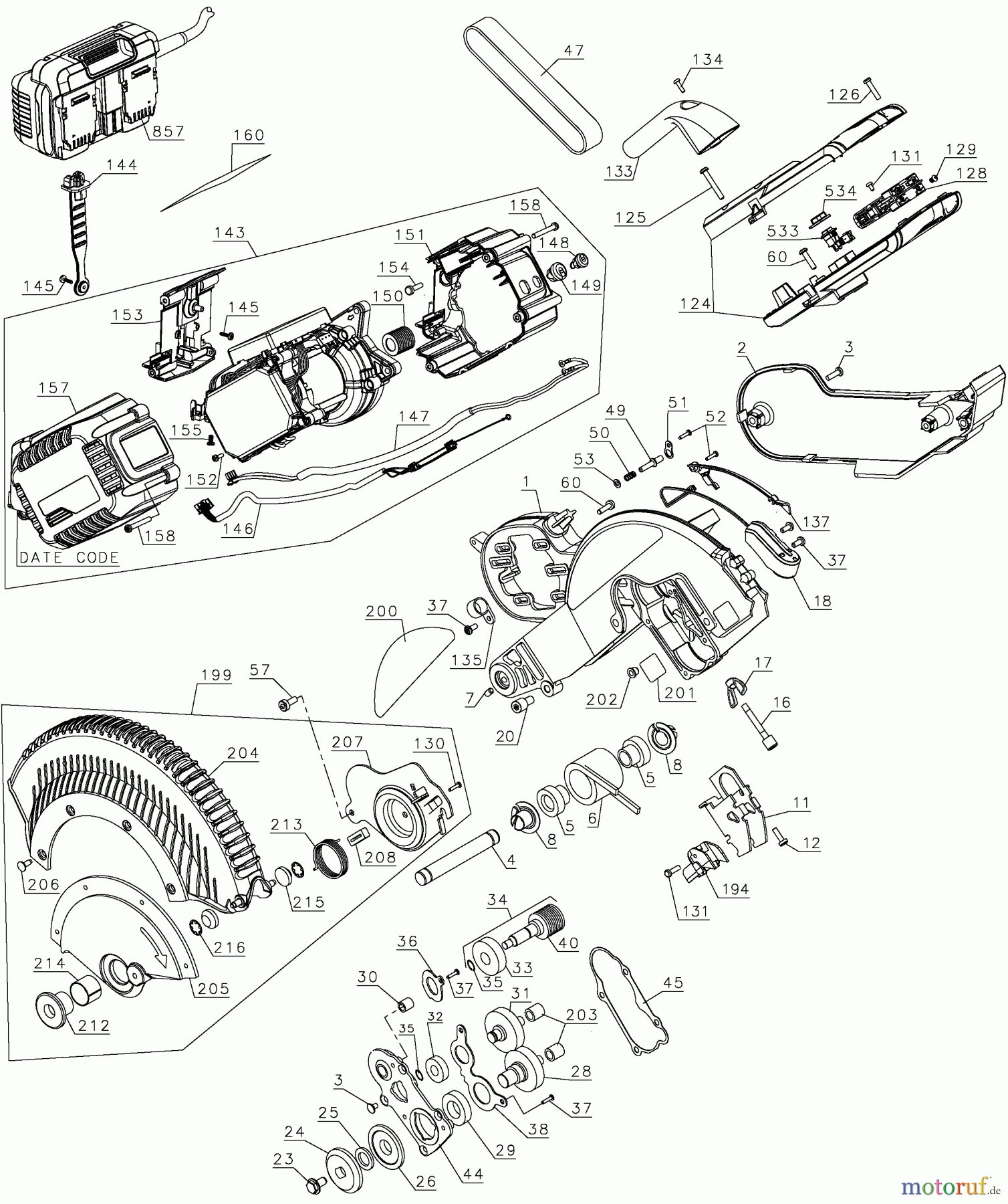  DEWALT HOLZARBEITEN  Gehrungssägen 120V CORD/CRDLSS MIT DHS790AB Seite 1