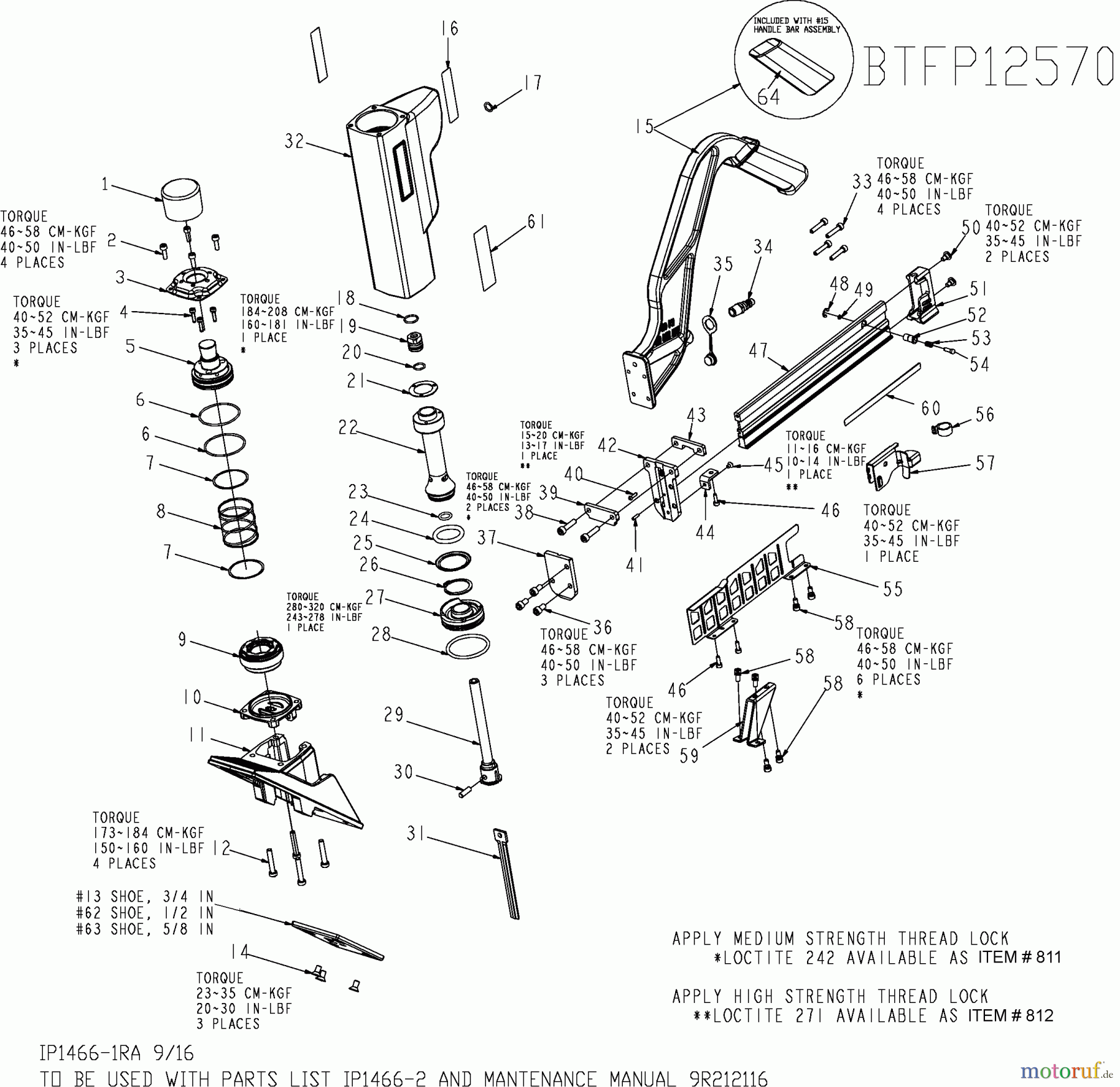 BOSTITCH NAILERS 2-IN-1 FLOORING TOOL BTFP12570 Seite 1