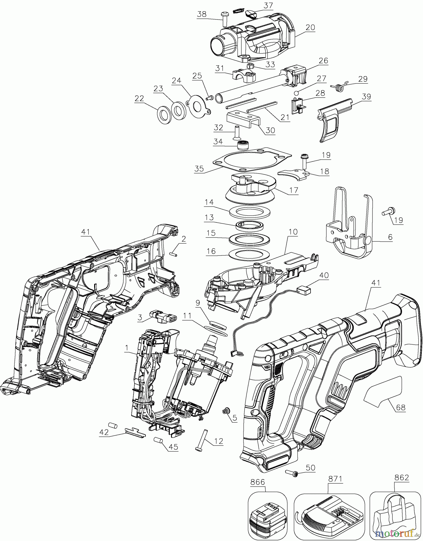  DEWALT HOLZARBEITEN SCHNEIDESÄGEN 20V BRSHLS COM REC DCS367B Seite 1