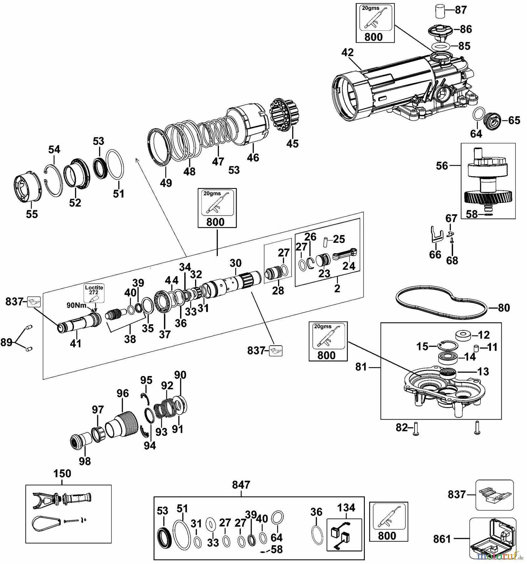  DEWALT Bohrhämmer Meisselhämmer MEISSELHAMMER D25810K Seite 2
