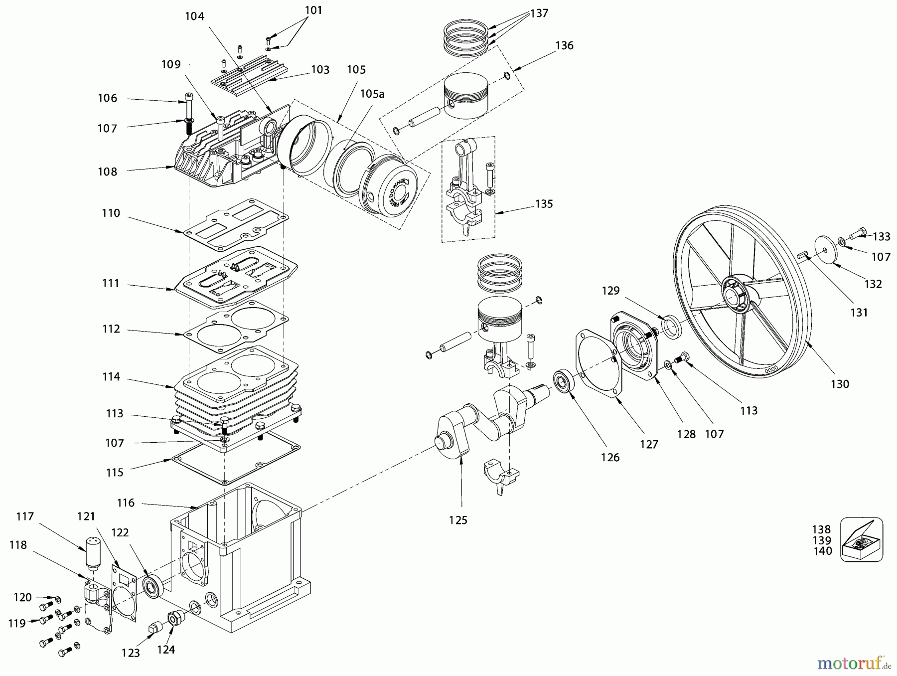  DEWALT Divers PORTAB AIR COMPRESS DXCMWA5591056 Seite 2