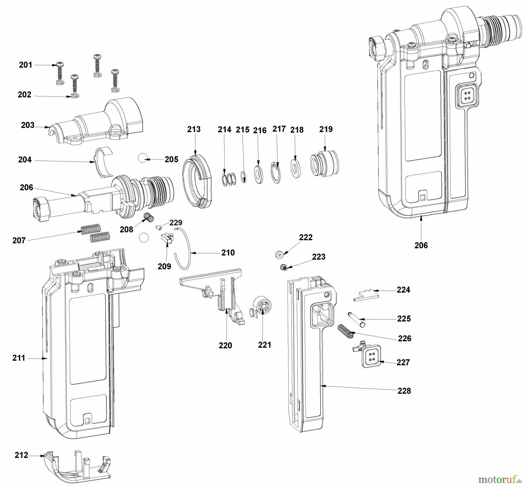  POWERS NAILERS MAGZN NOSE PIECE DFD2703 Seite 1