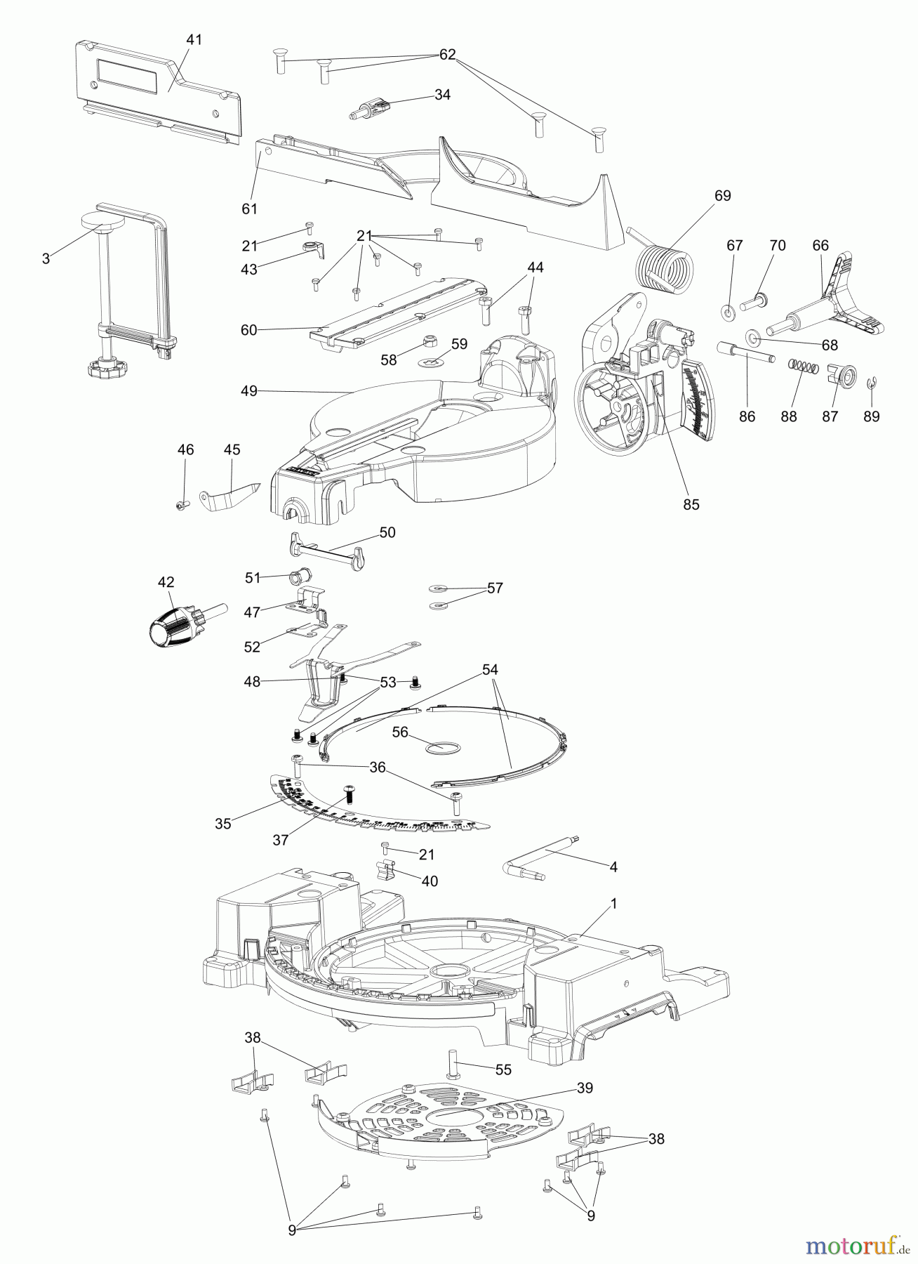  DEWALT HOLZARBEITEN  Gehrungssägen GEHRUNGSSÄGE DWS713R Seite 2