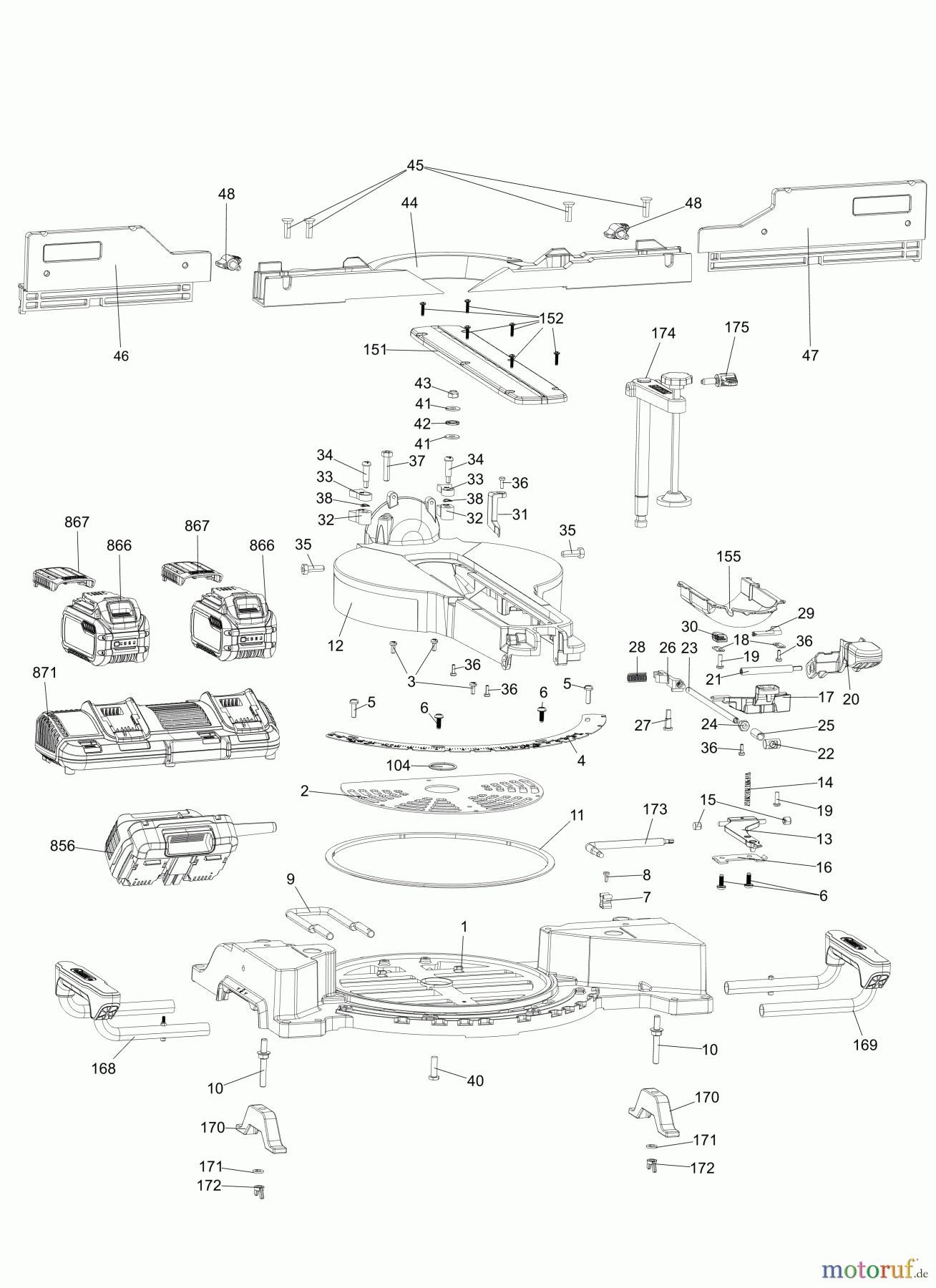 DEWALT HOLZARBEITEN Gehrungssägen GEHRUNGSSÄGENSTÄNDER DHS790N Seite 1