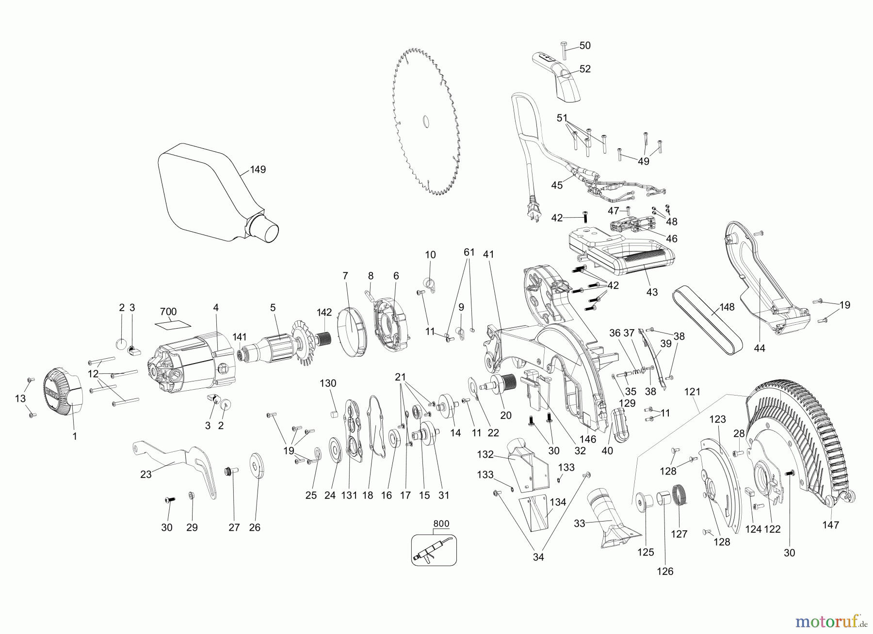  DEWALT HOLZARBEITEN  Gehrungssägen 15A 12IN DB CMP MTR DWS716 Seite 1